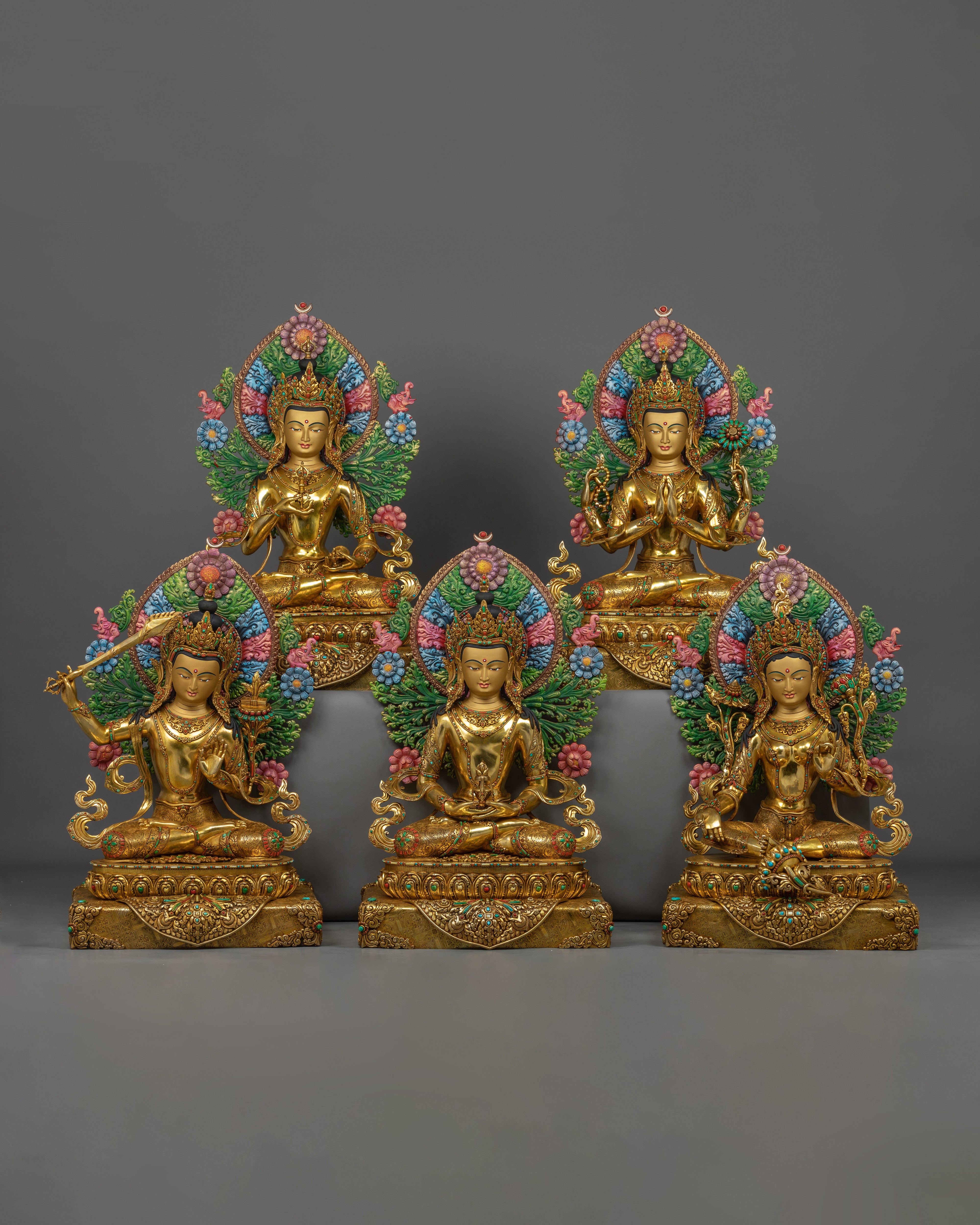 statue-set-of-bodhisattva
