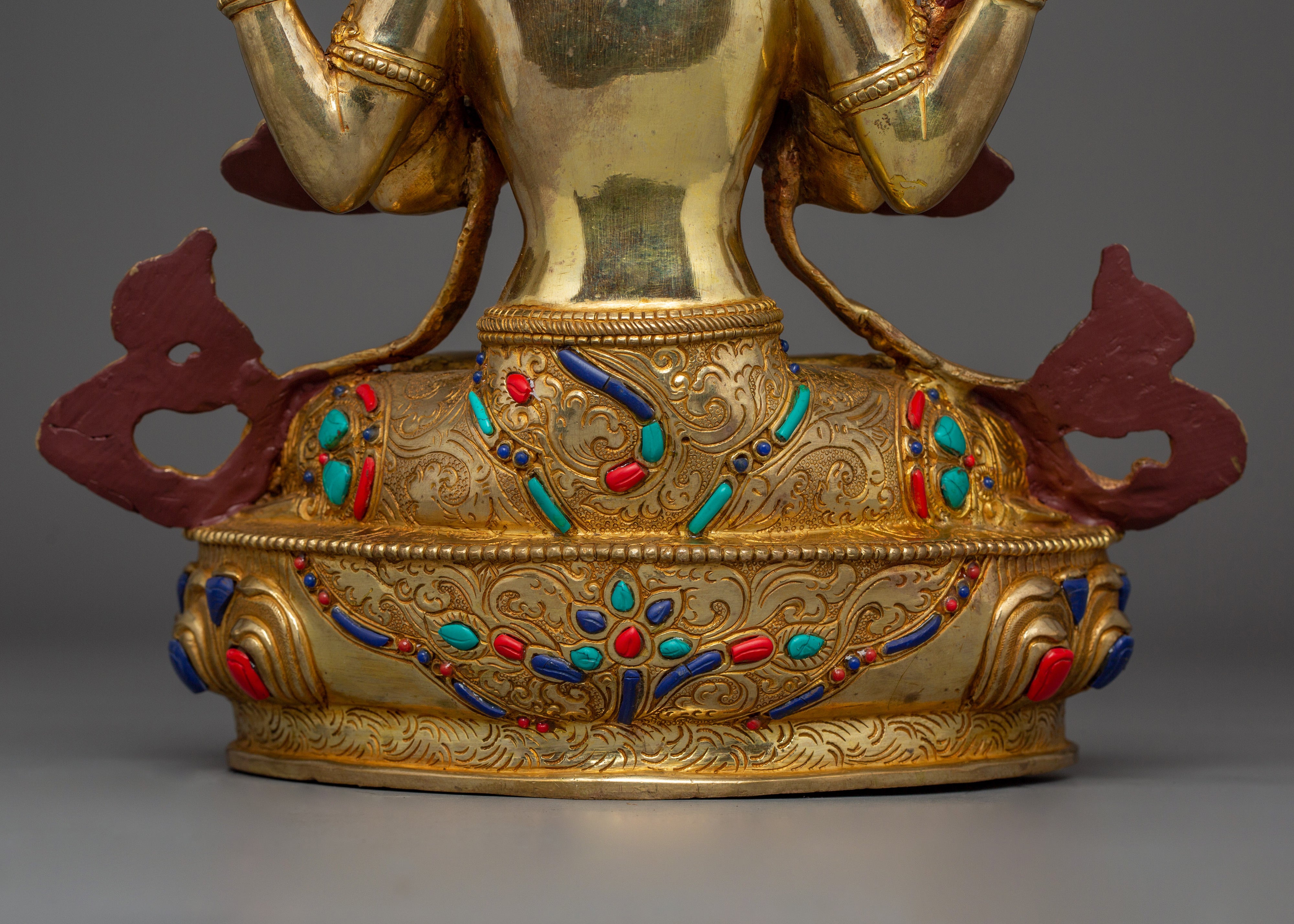 Tibetan Artwork Of Chenrezig | The Boddhisattva of Infinite Compassion