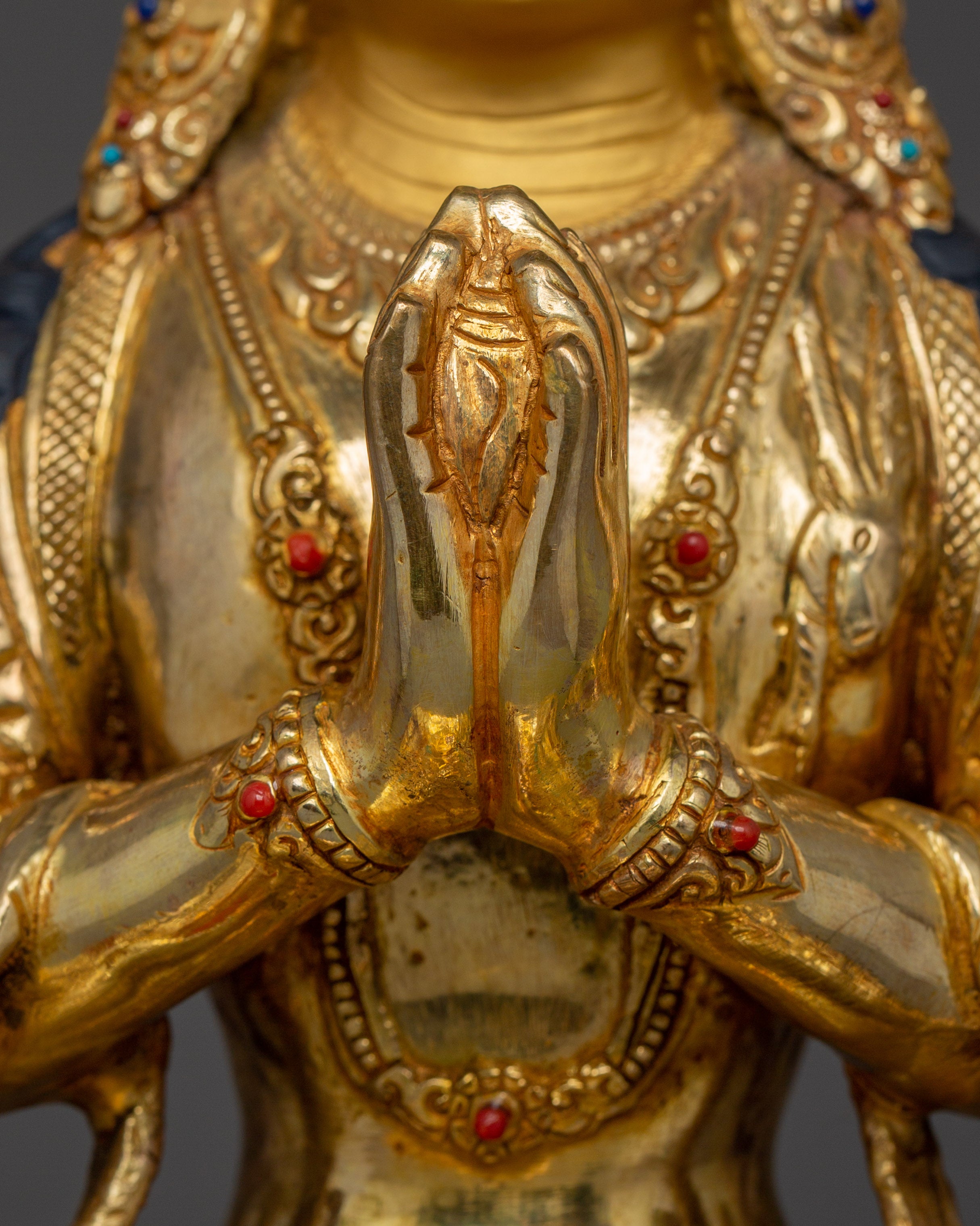 Tibetan Artwork Of Chenrezig | The Boddhisattva of Infinite Compassion