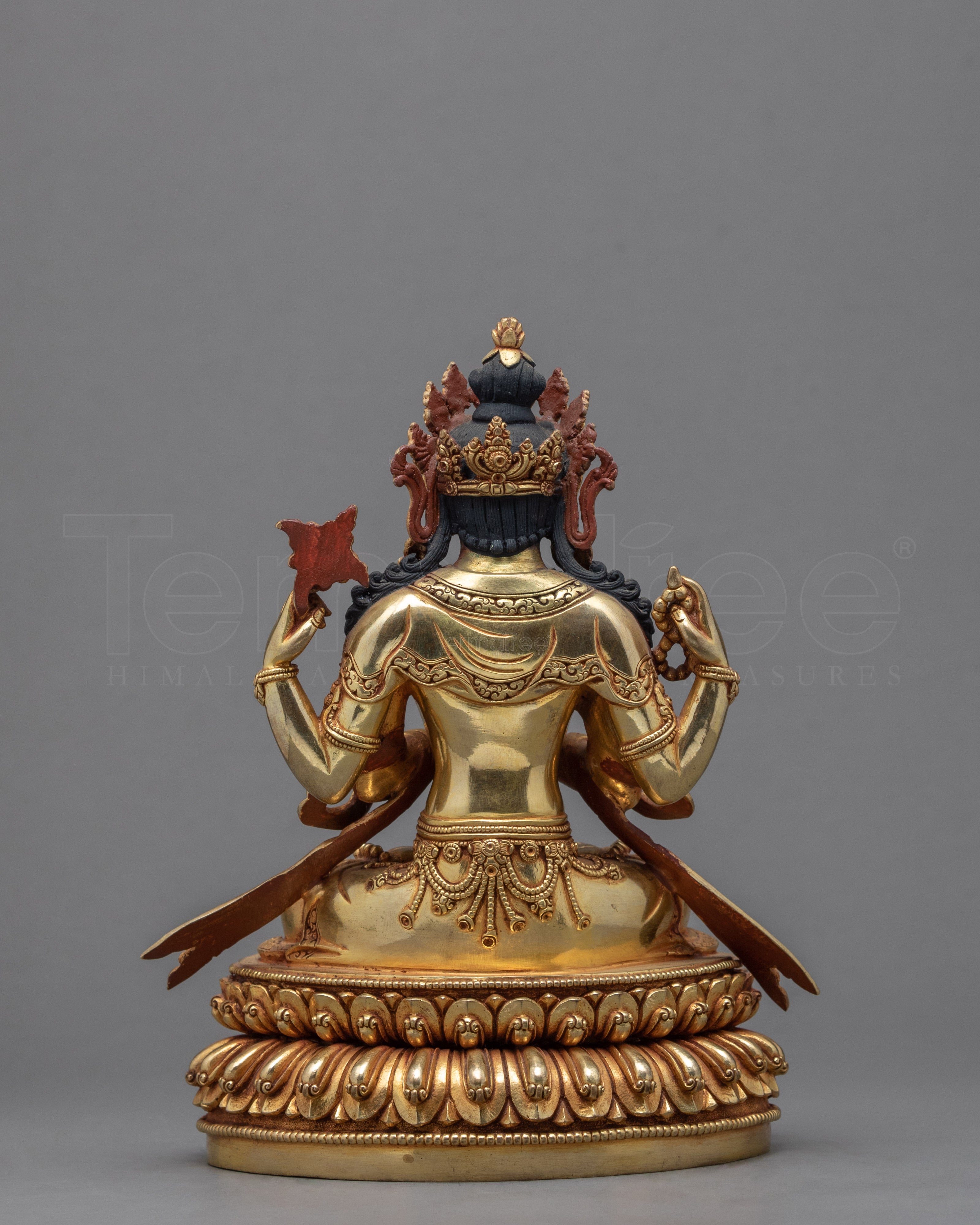 Chenrezig Statue | Avalokiteshvara The Compassionate Bodhisattva | Tibetan Scutpture