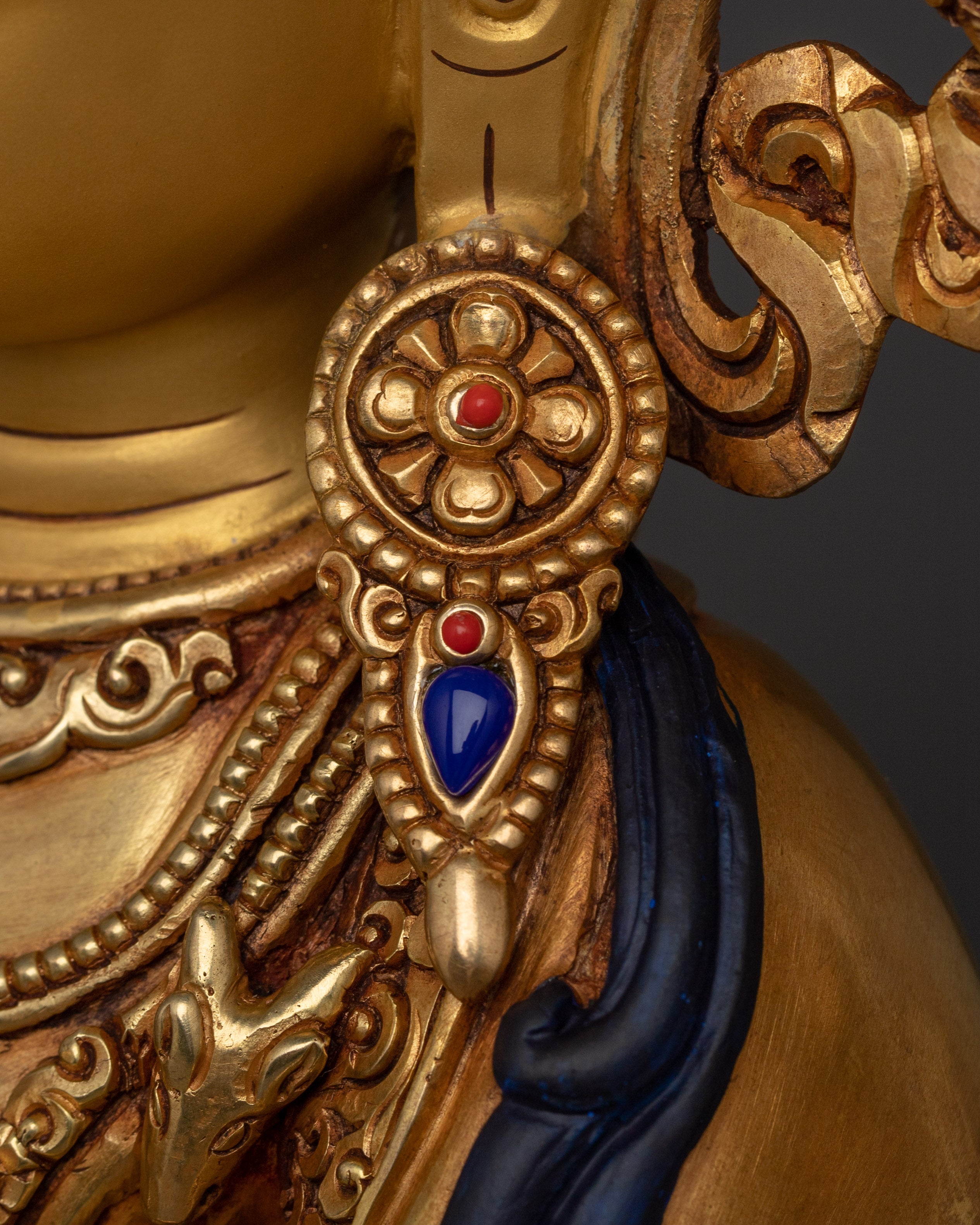 Buddhist Compassionate Deity Chenrezig | Bodhisattva Figurine