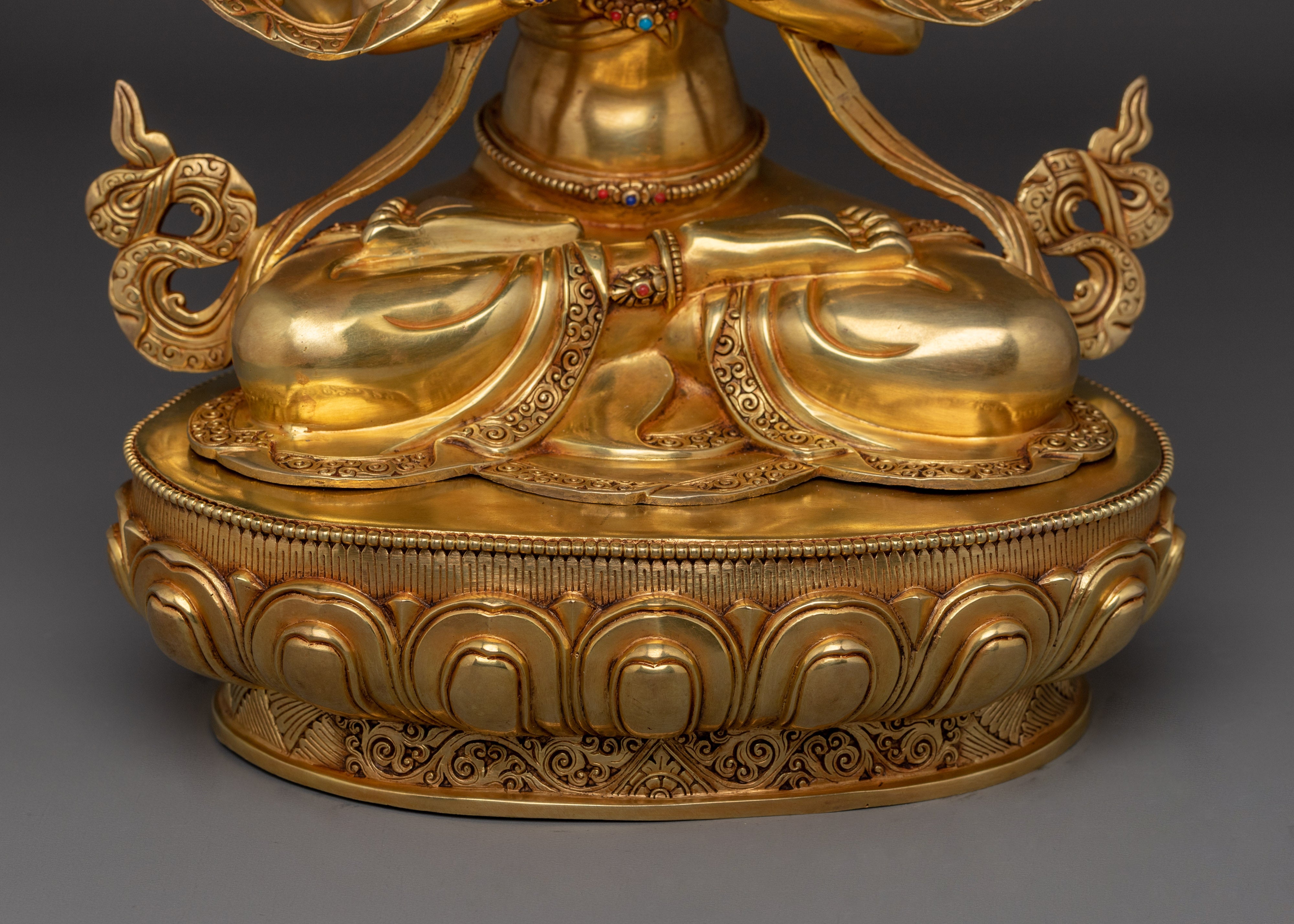 Buddhist Compassionate Deity Chenrezig | Bodhisattva Figurine