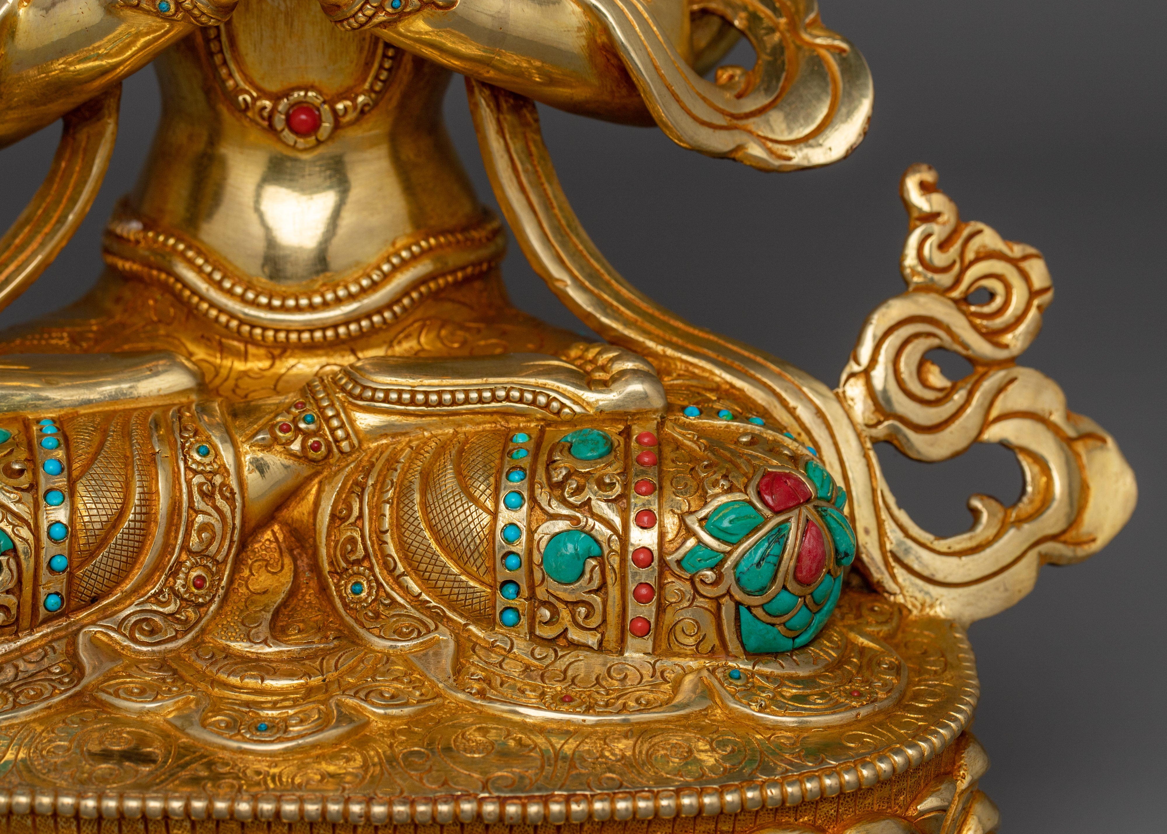 Four Armed Figurine Chenrezig | Great Compassionate One