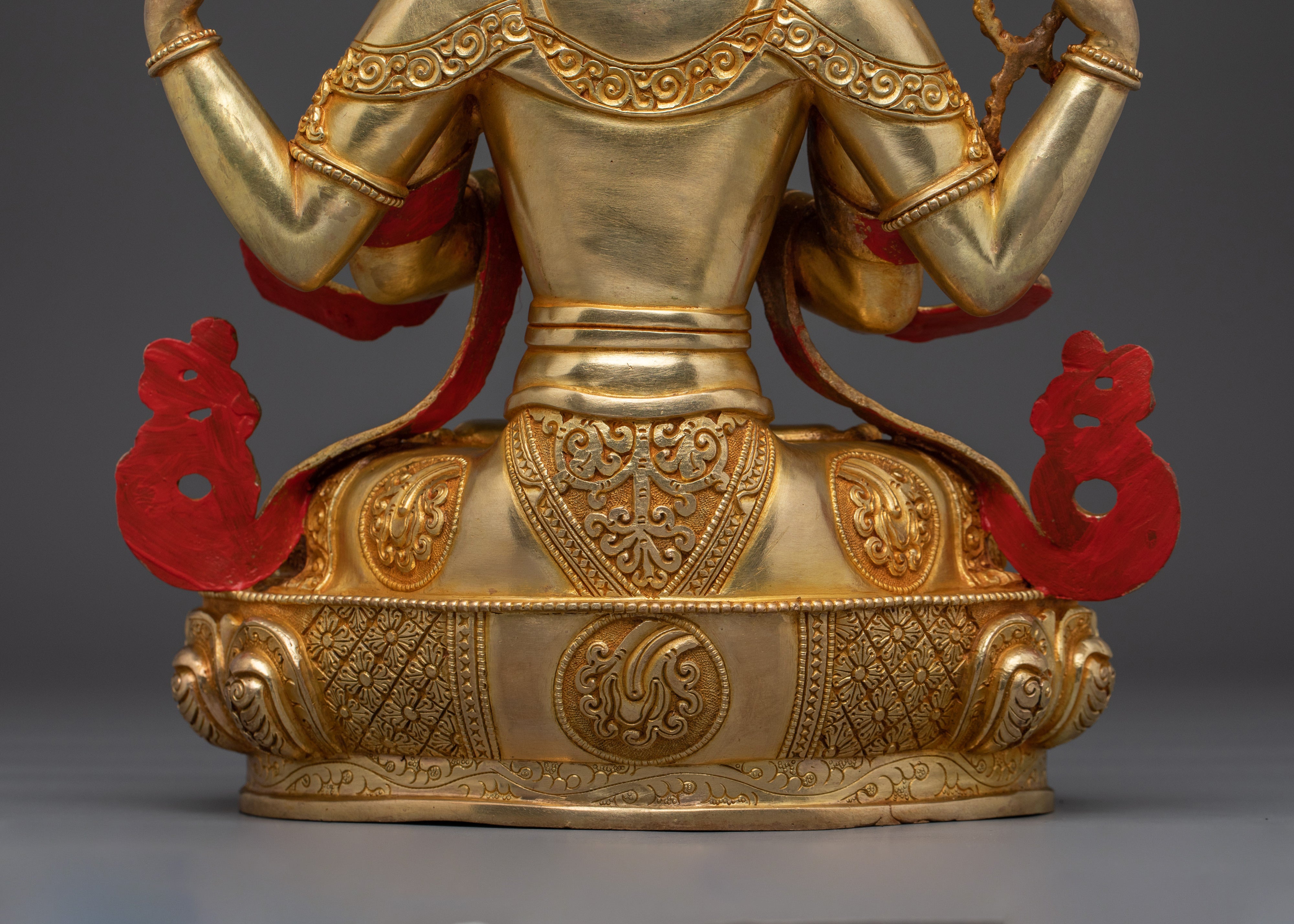 Chenrezig Tibetan Buddhist Deity Sculpture | Emblem of Divine Compassion