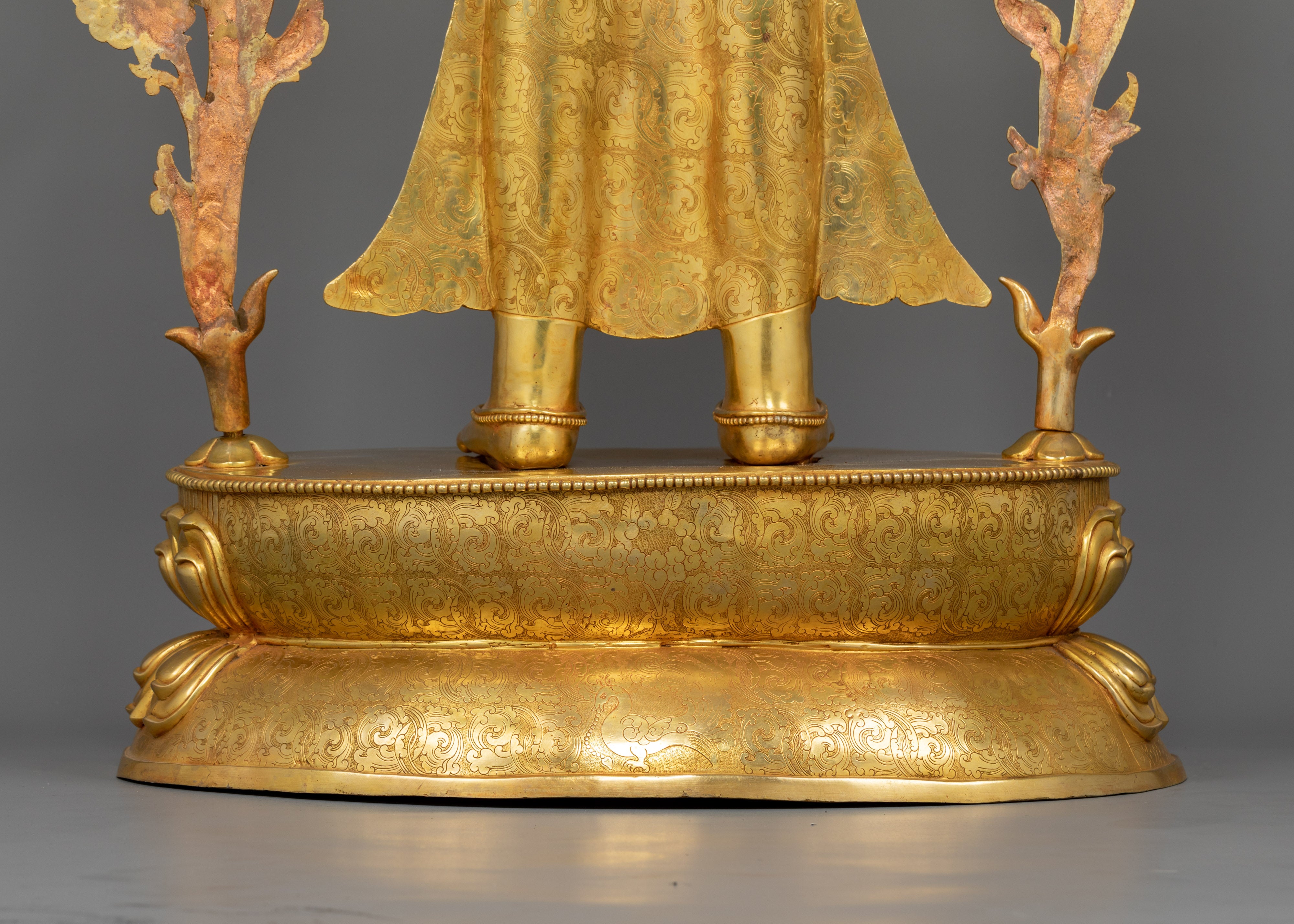 Standing Bodhisattva Chenrezig Sculpture | A Divine Representation of Compassion