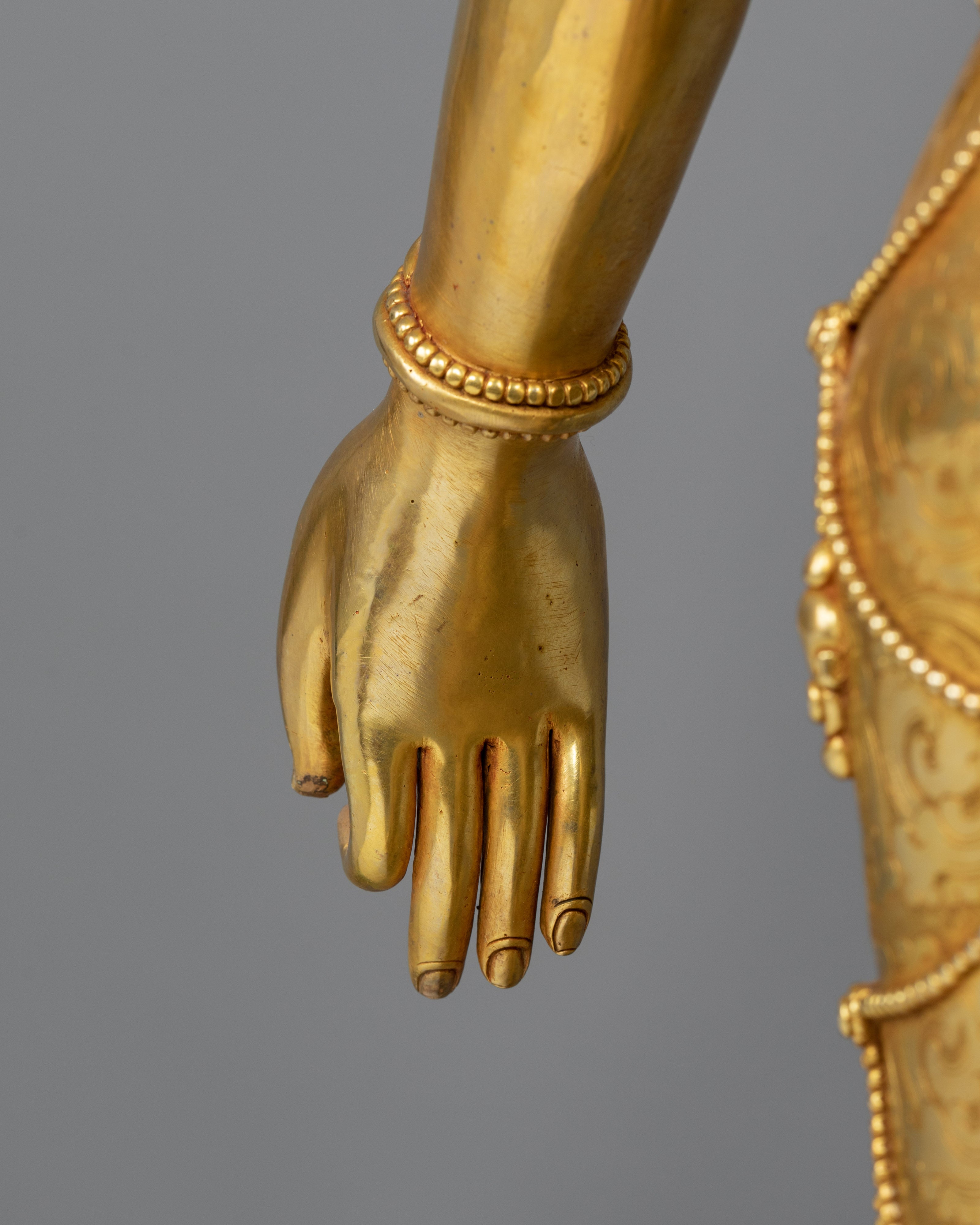 Standing Bodhisattva Chenrezig Sculpture | A Divine Representation of Compassion