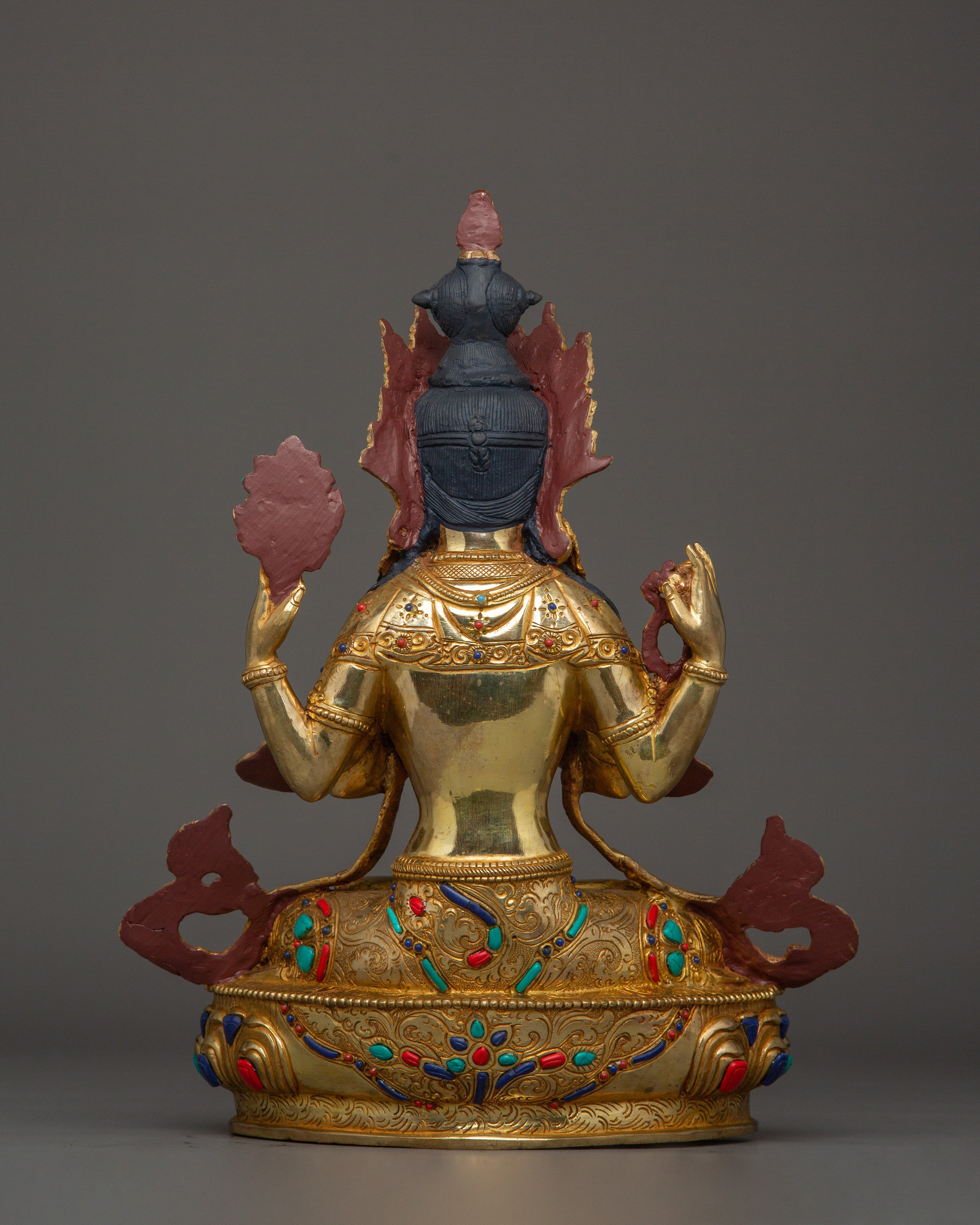 Tibetan Artwork Of Chenrezig | The Boddhisattva of Infinite Compassion