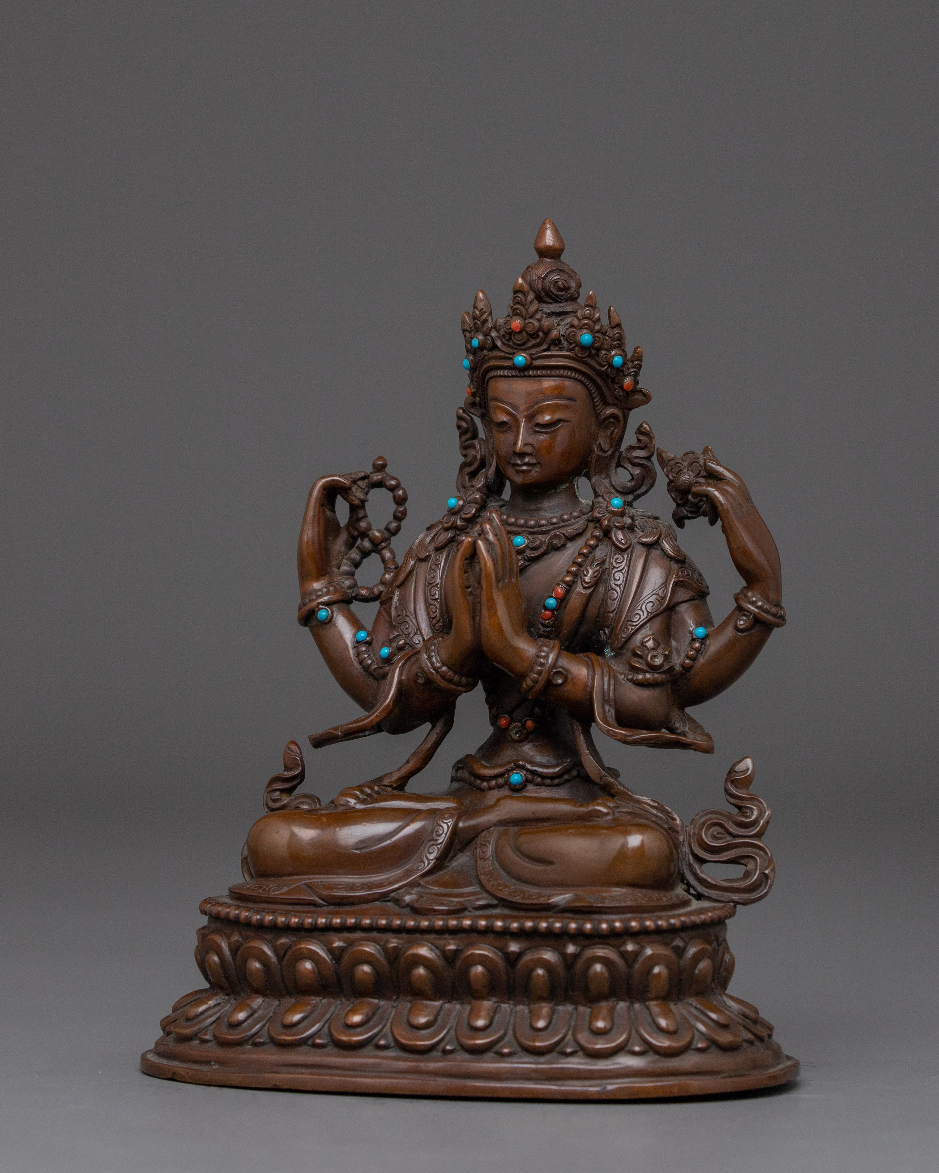Chenrezig Bodhisattva Statue | Avalokiteshvara - Compassionate Deity