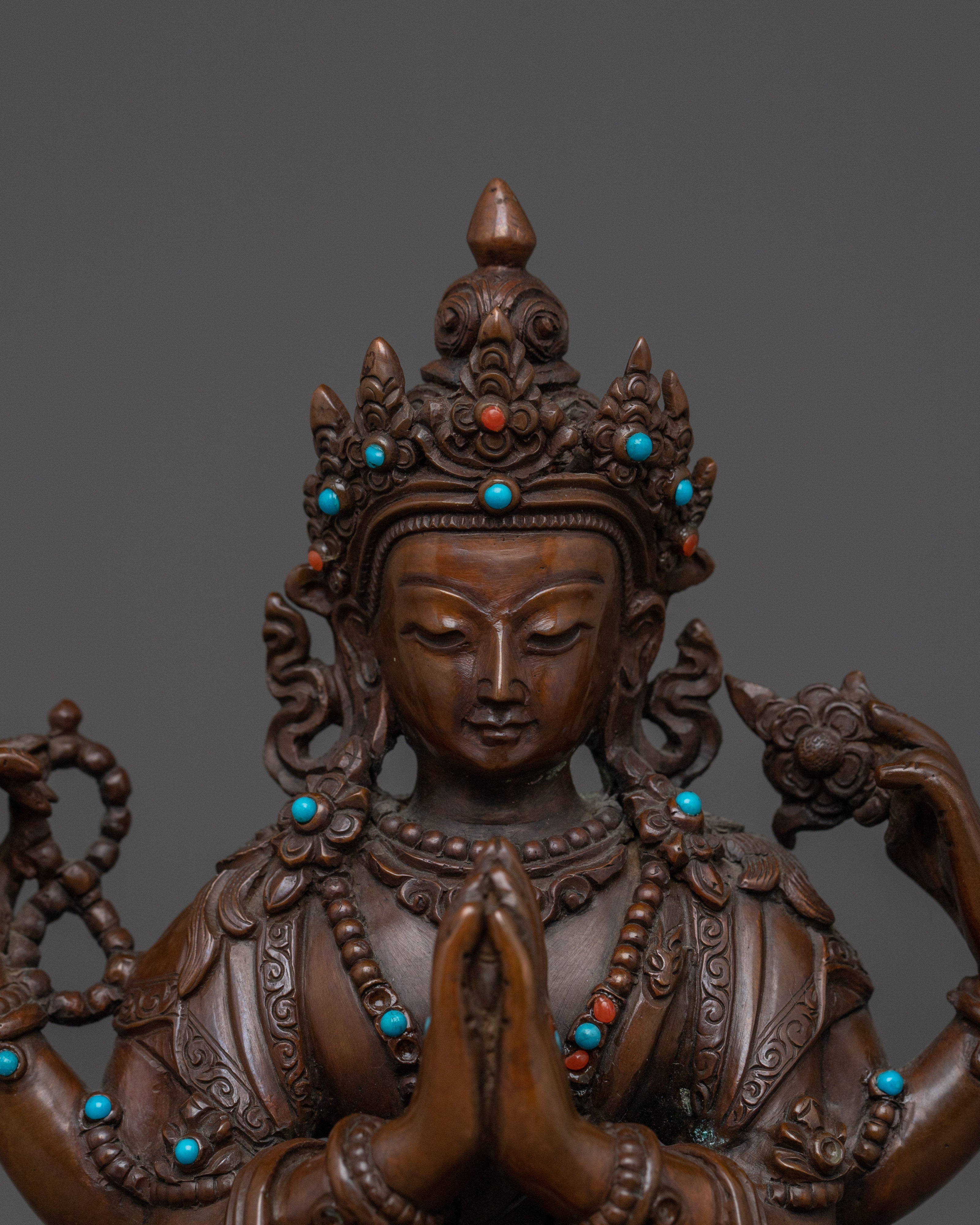 Chenrezig Bodhisattva Statue | Avalokiteshvara - Compassionate Deity