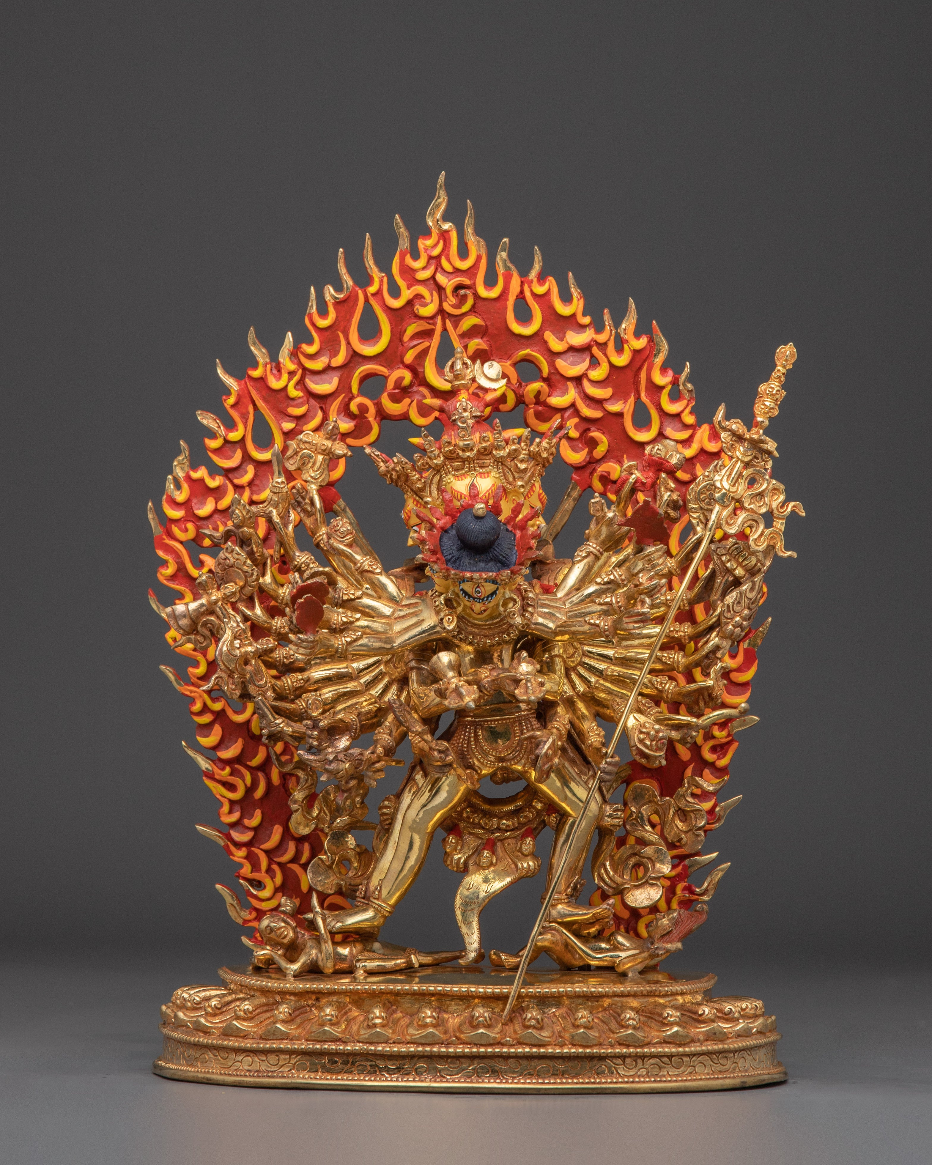 buddhist-chakrasambhara-statue