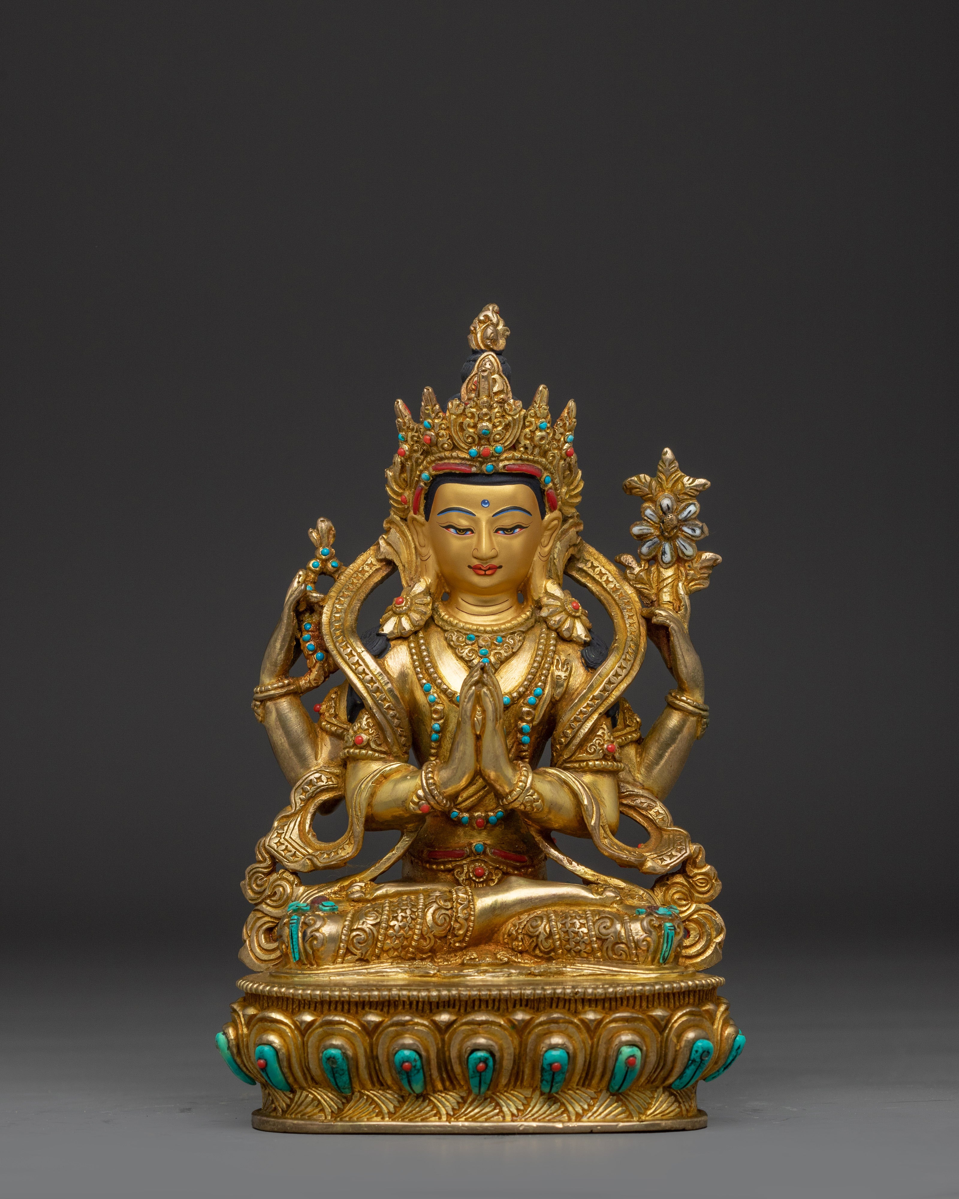 Chenrezig Art - Tibetan protector deity