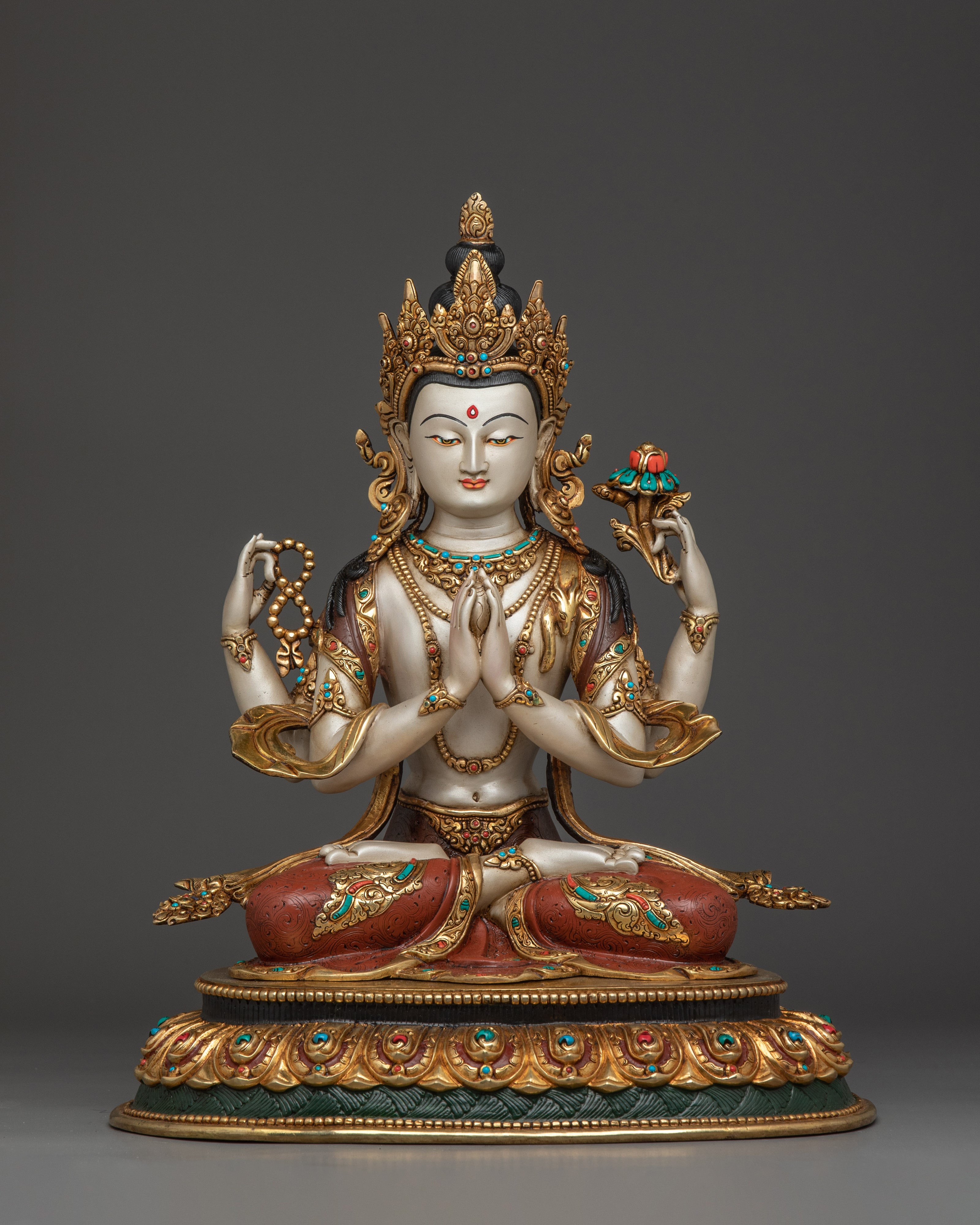 traditional-sculpture-of-chenrezig