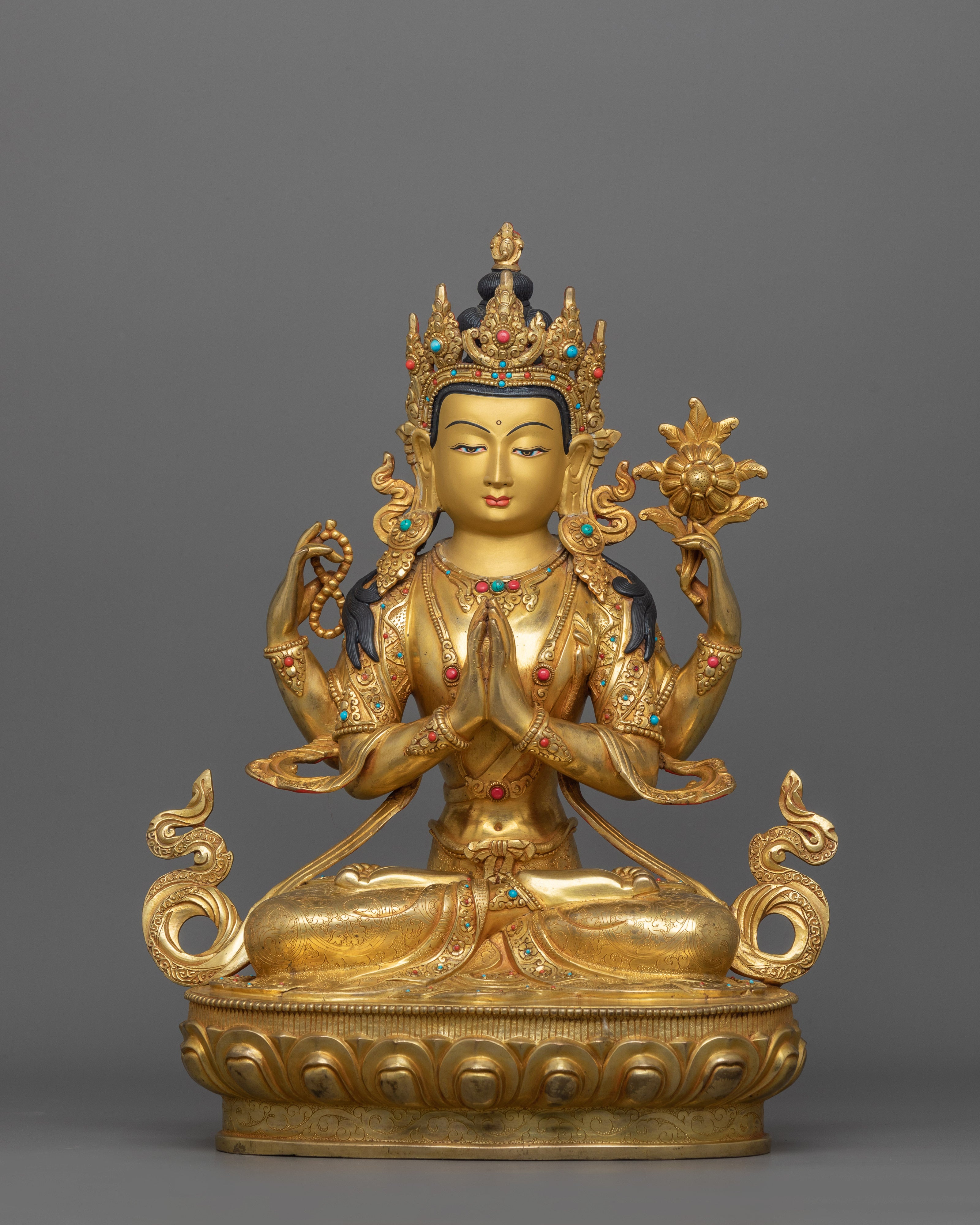 Beautiful Chenrezig Sculpture