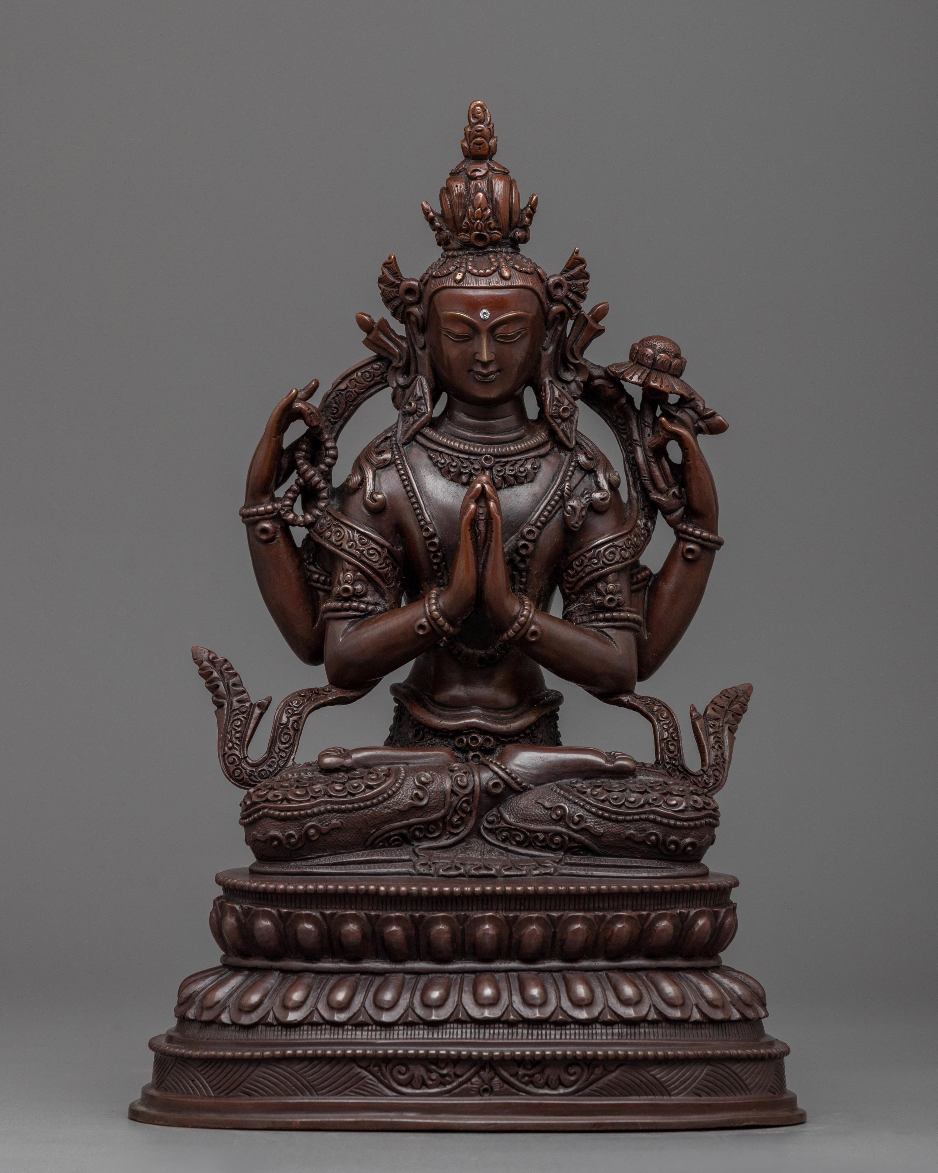 avalokiteshvara lord of who witnesses cries of the ignorant