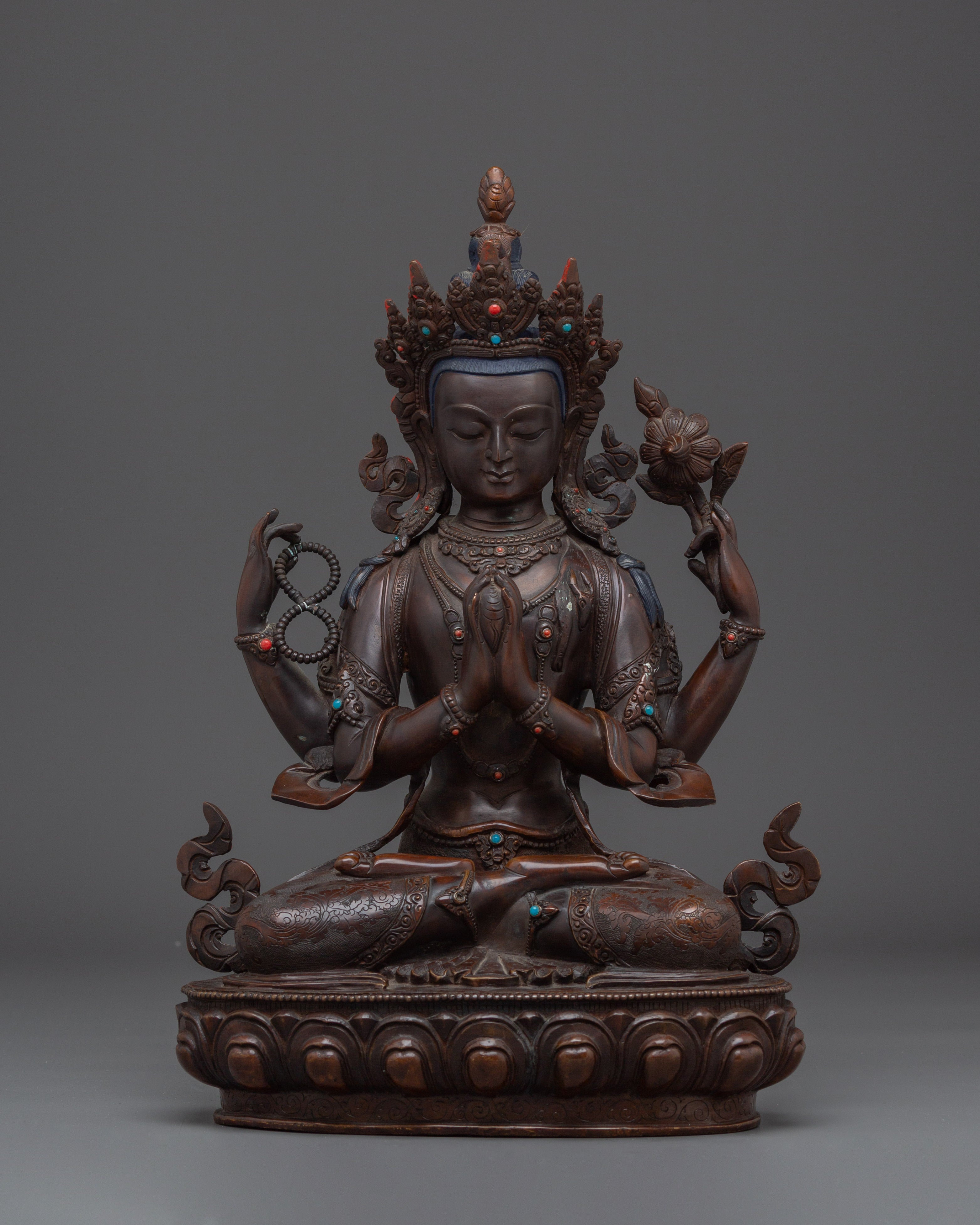 Chenrezig Sculpture: The Protector of All Sentient Beings