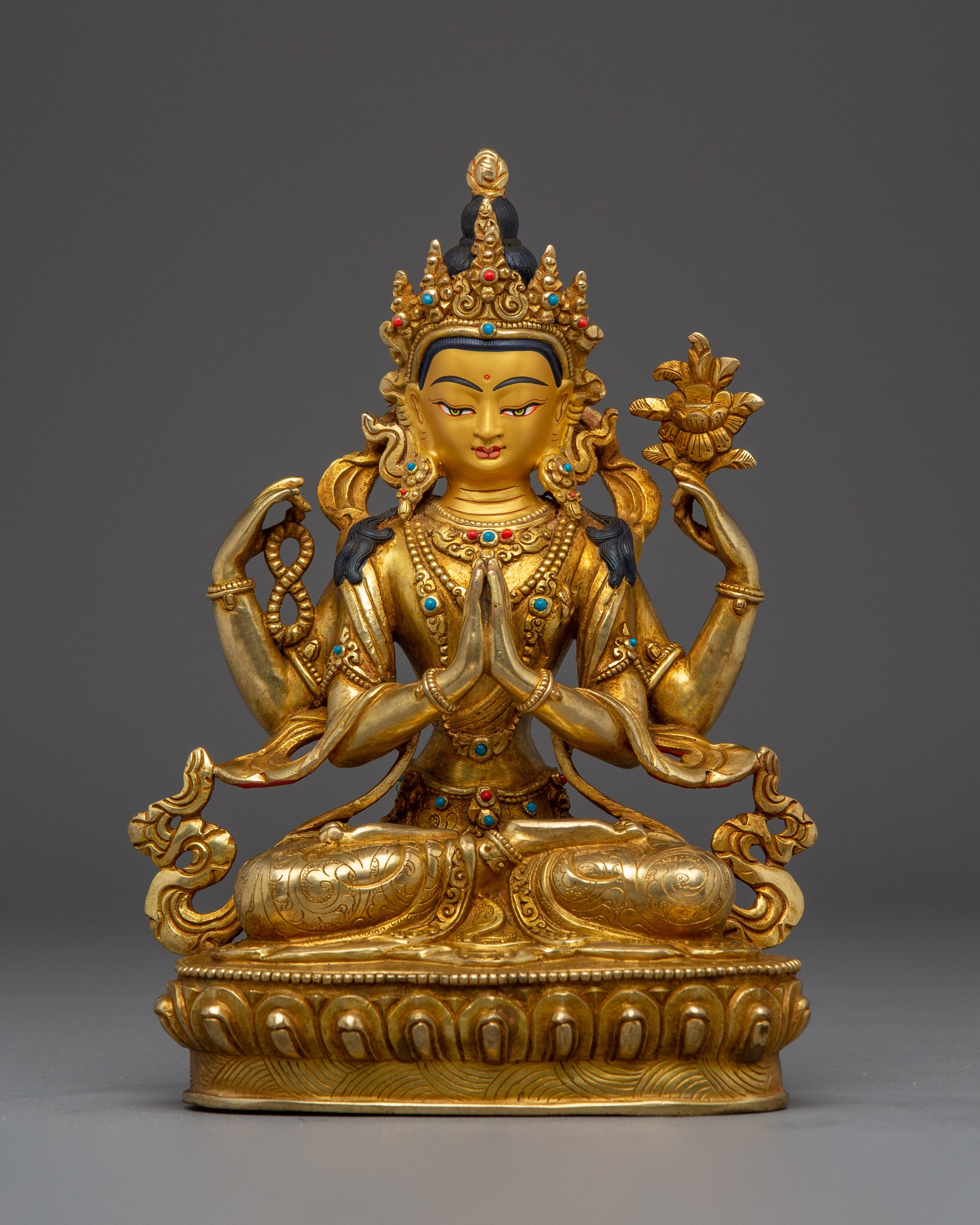 the-tibetan-chenrezig-sculpture