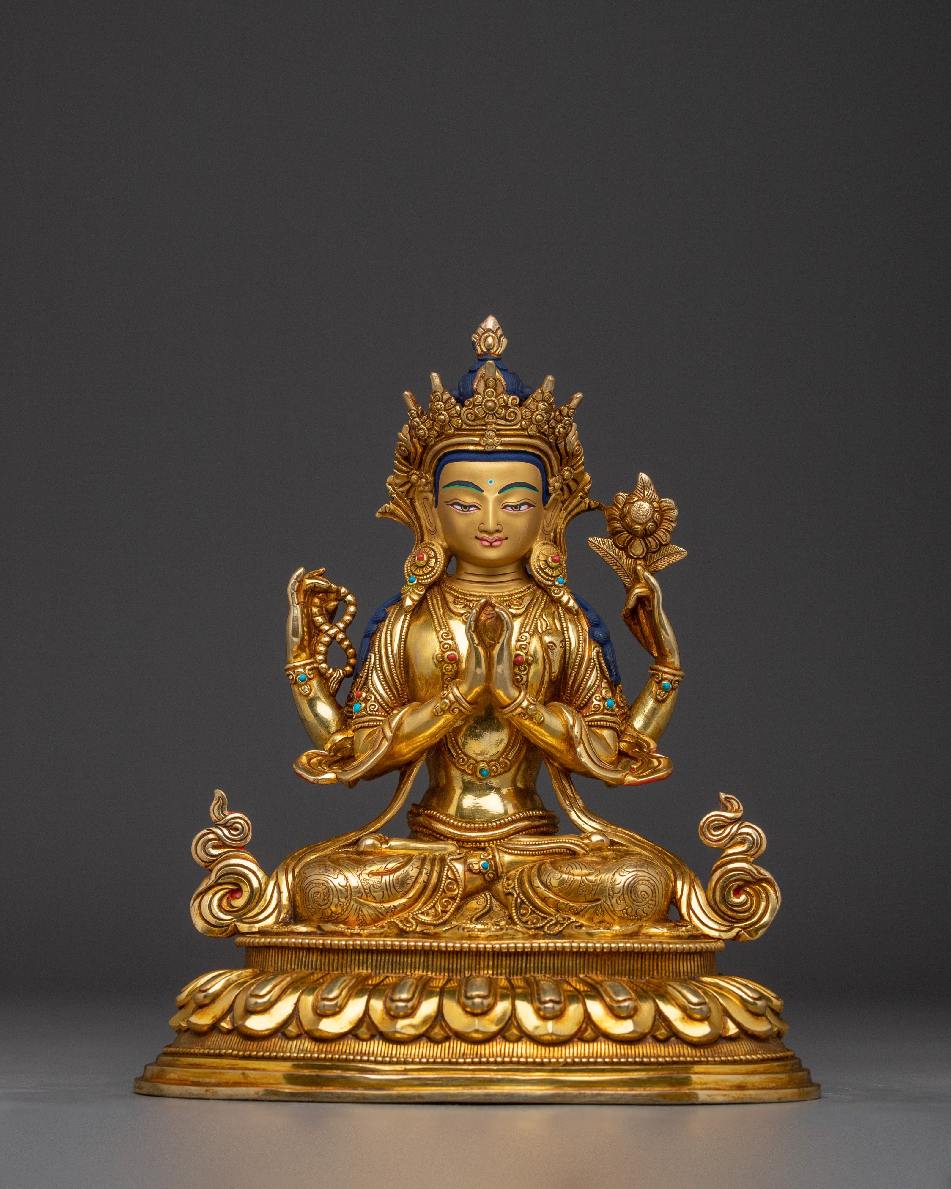 Tibetan Buddhist Deity Chenrezig | Bodhisattva of Compassion