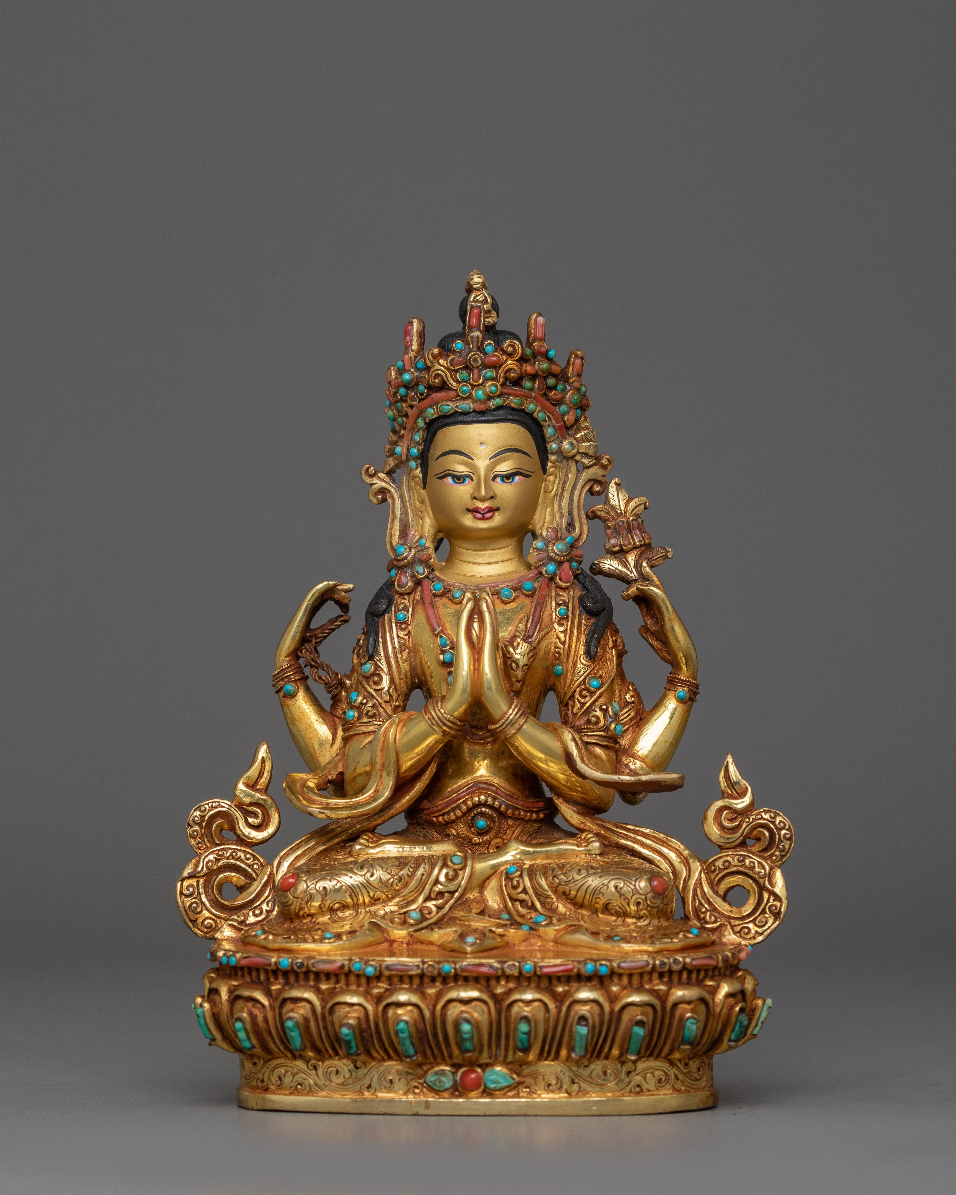 handcrafted-sculpture-of-chenrezig