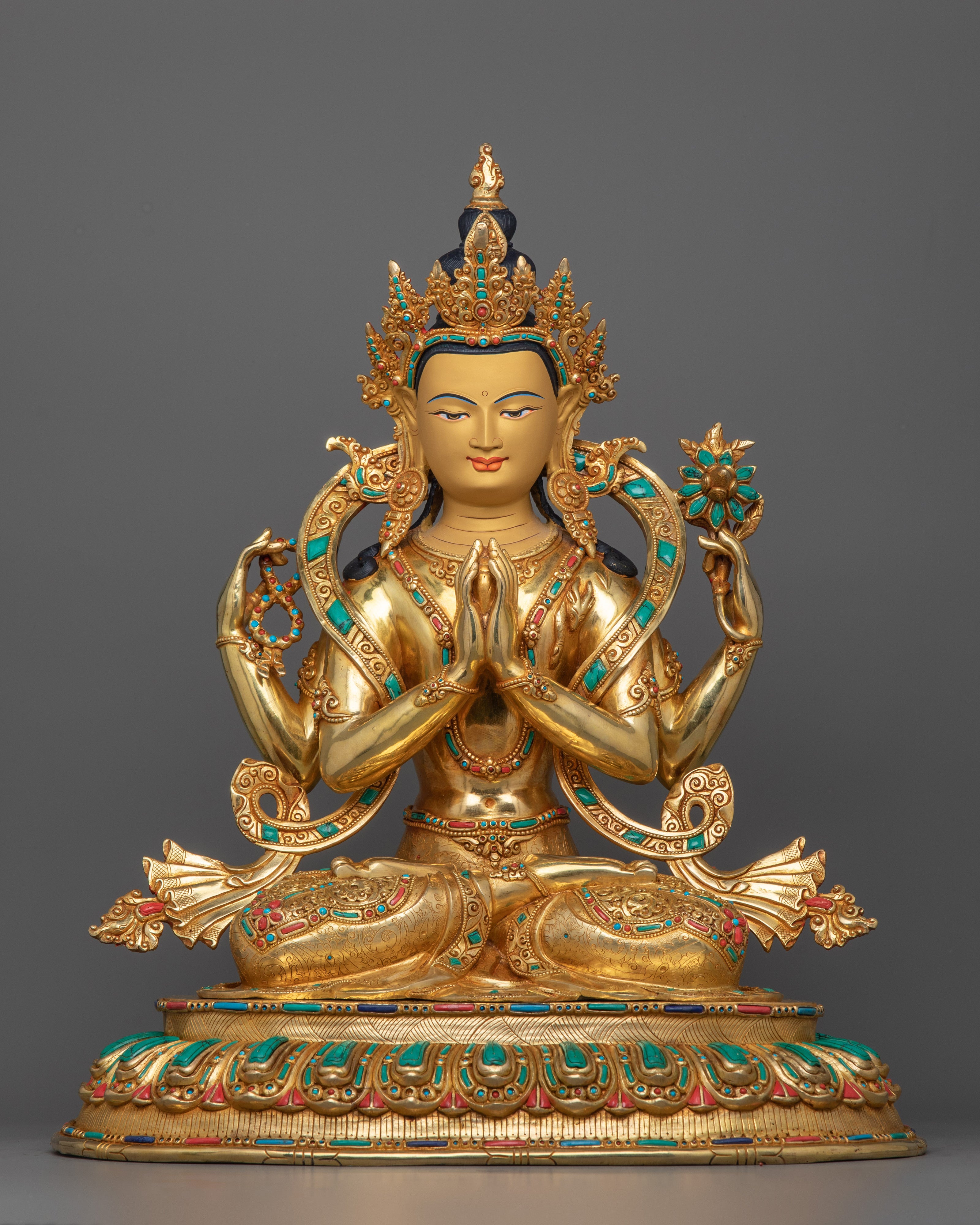 Bodhisattva of Compassion Chenrezig Sculpture