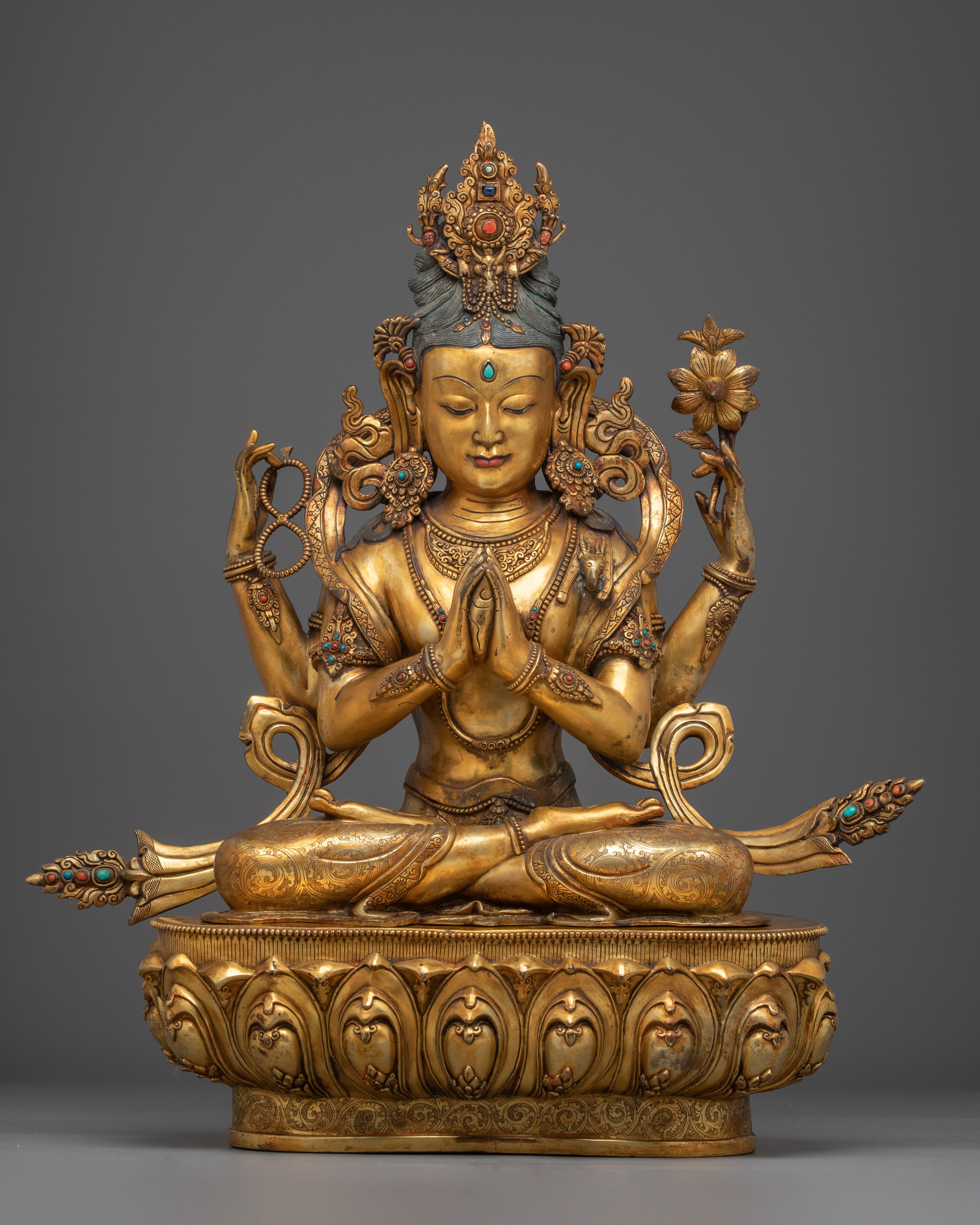 Bodhisattva Chenrezig 25.6 Inch Statue