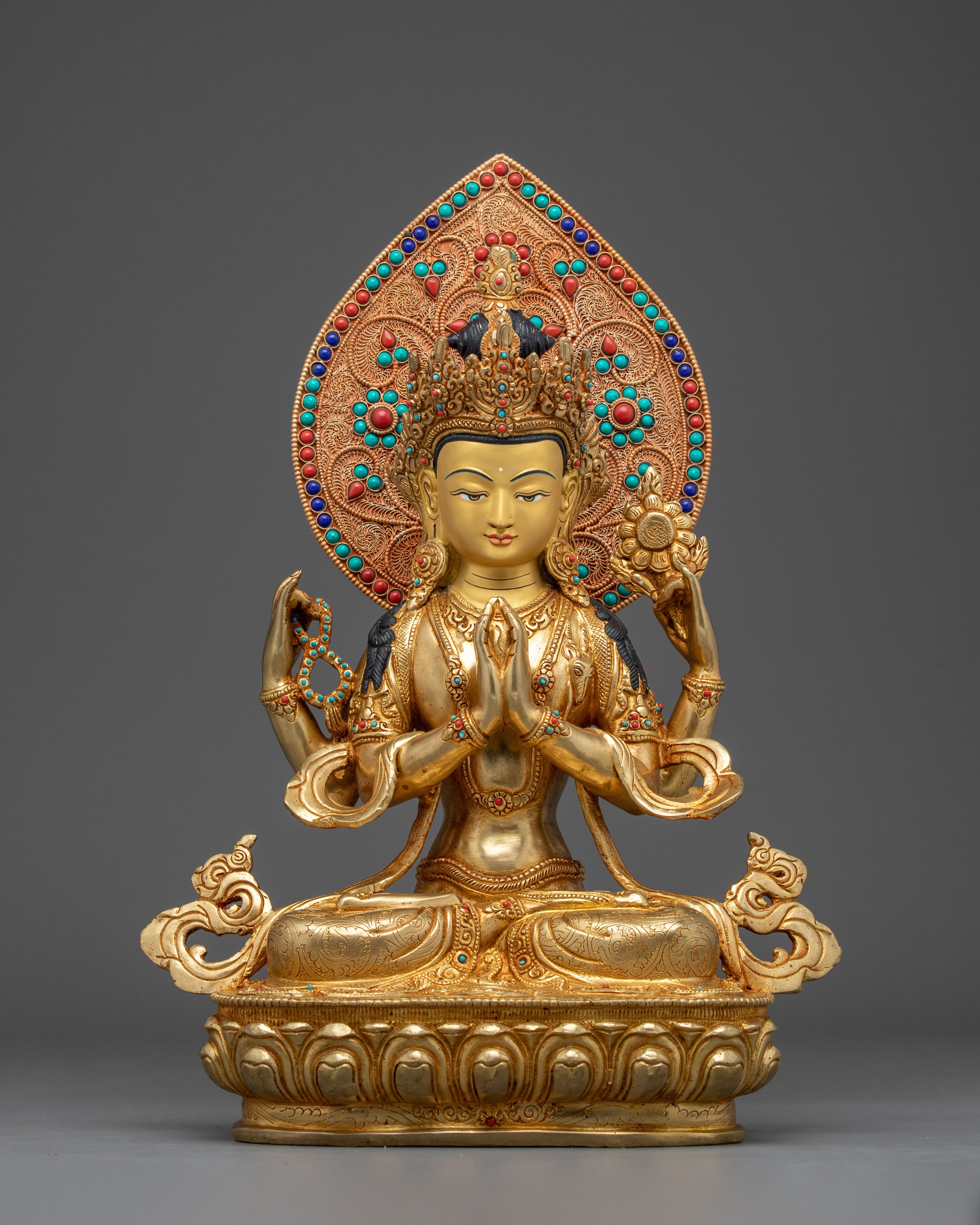 Chenrezig with halo