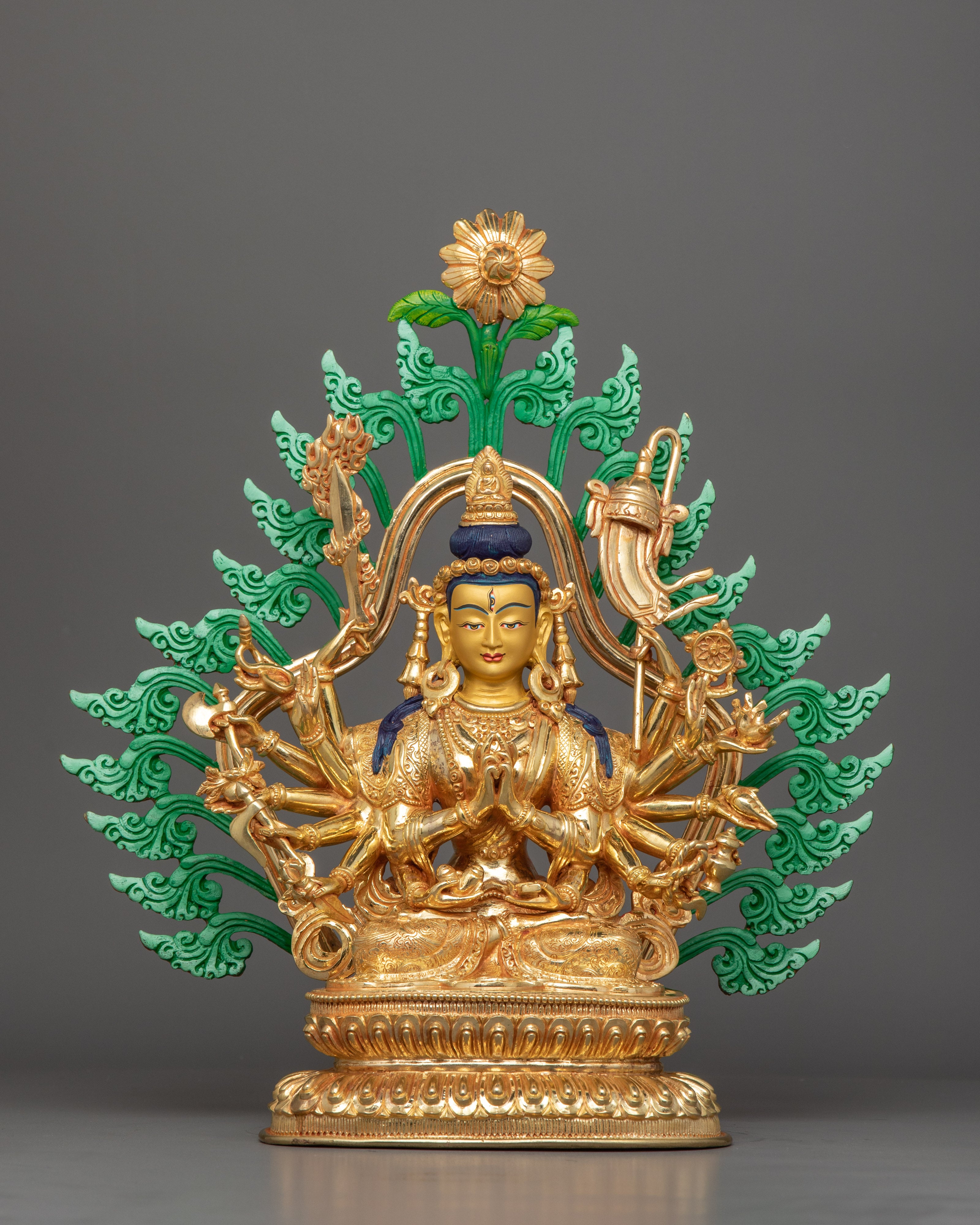 24K Gold Gilded Chundi
