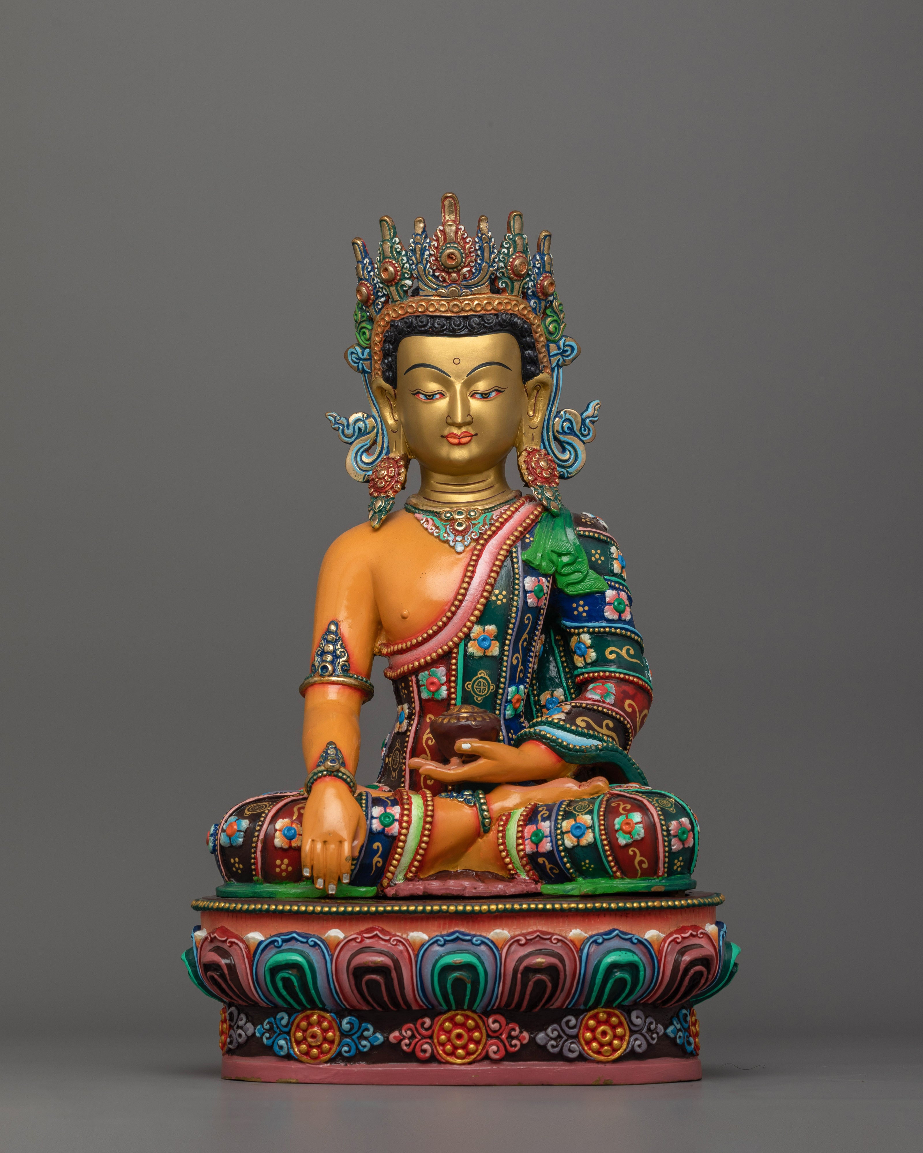 Colorful_Crown_Shakyamuni_Buddha