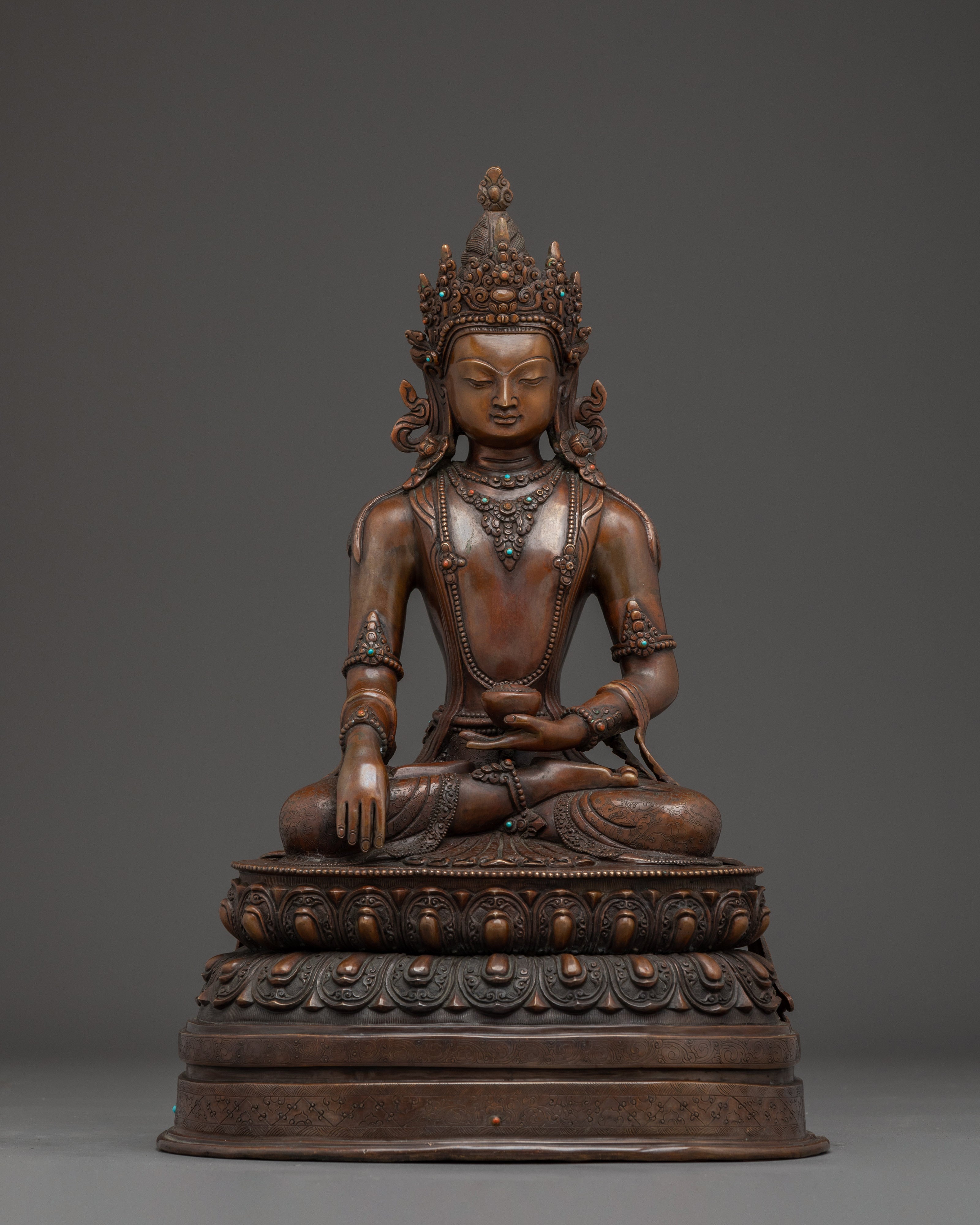 Decorative Handmade Shakyamuni Buddha Statue
