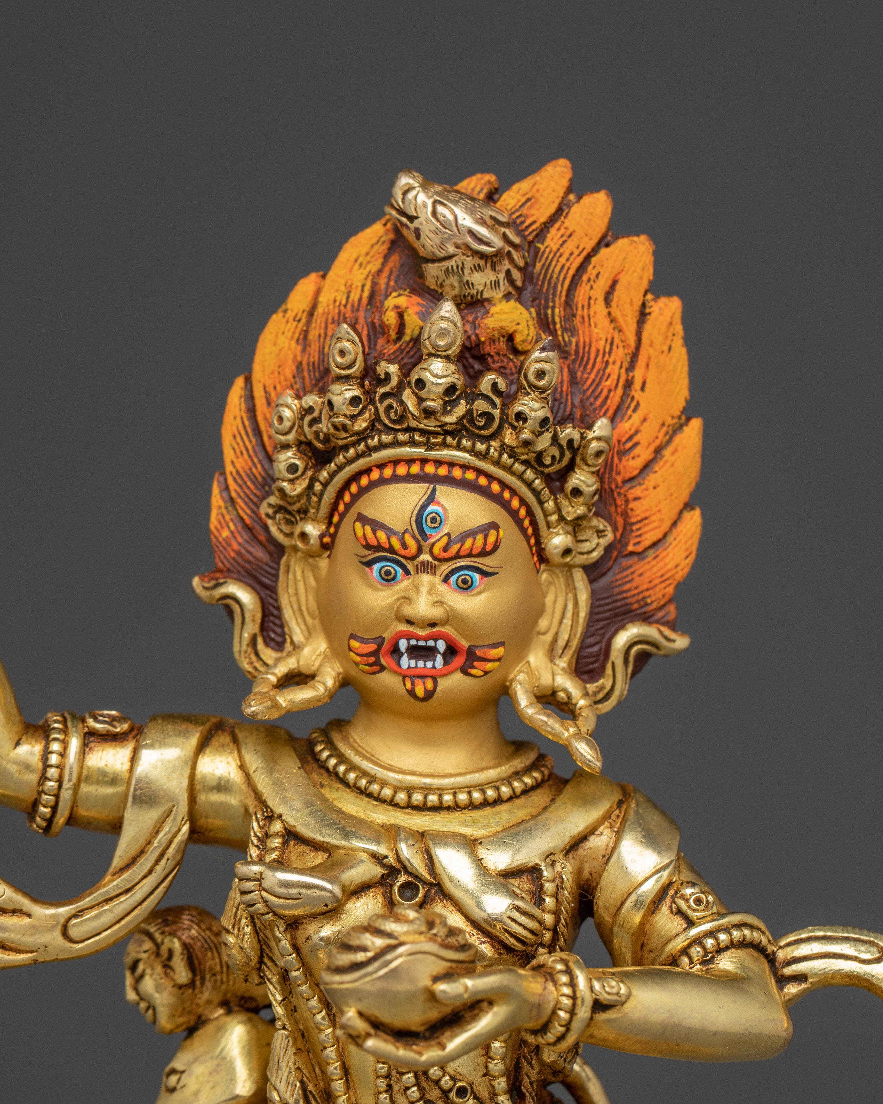 Troma Nagmo Statue: Tibetan Tantric Yogini