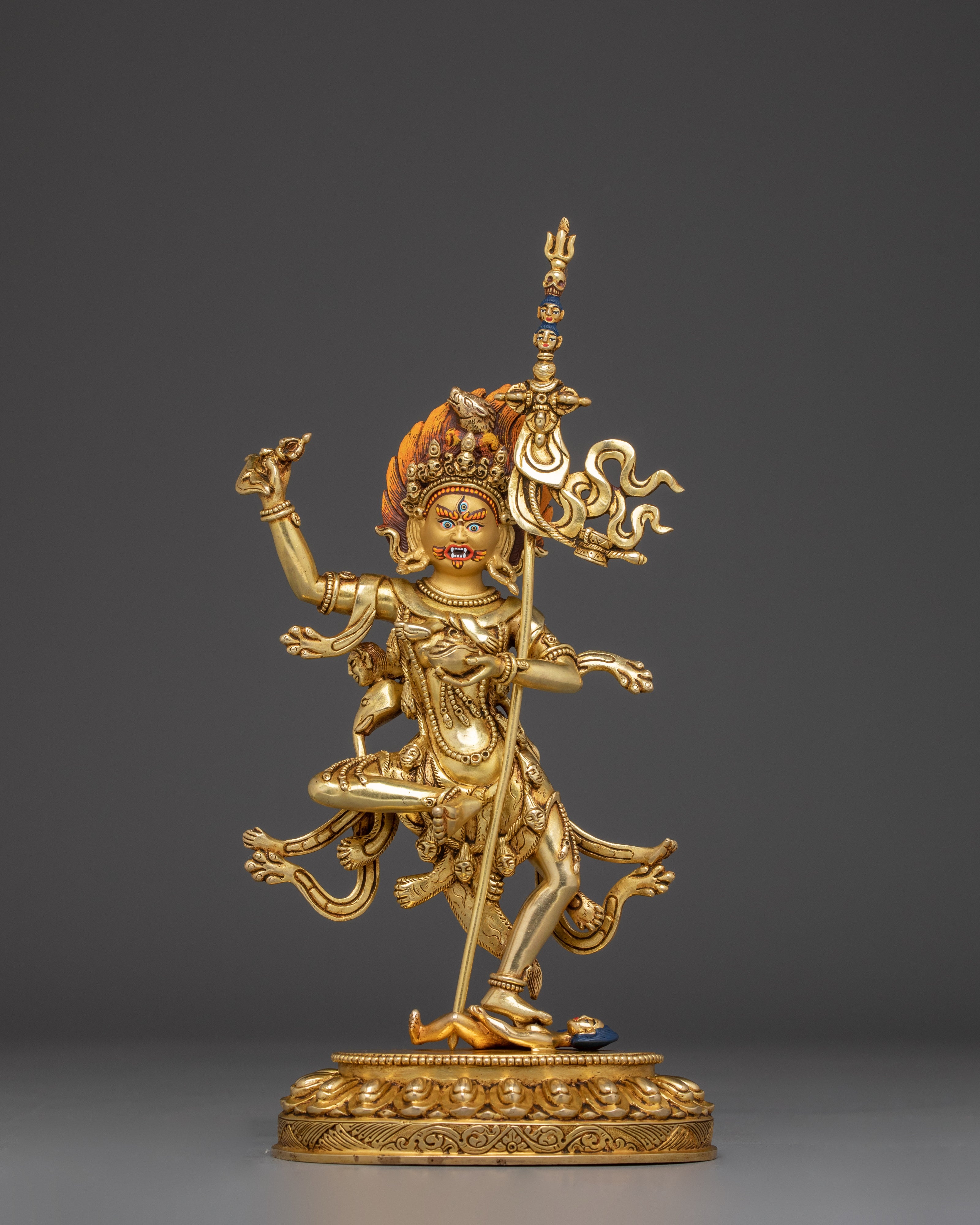 Troma Nagmo Statue: Tibetan Tantric Yogini