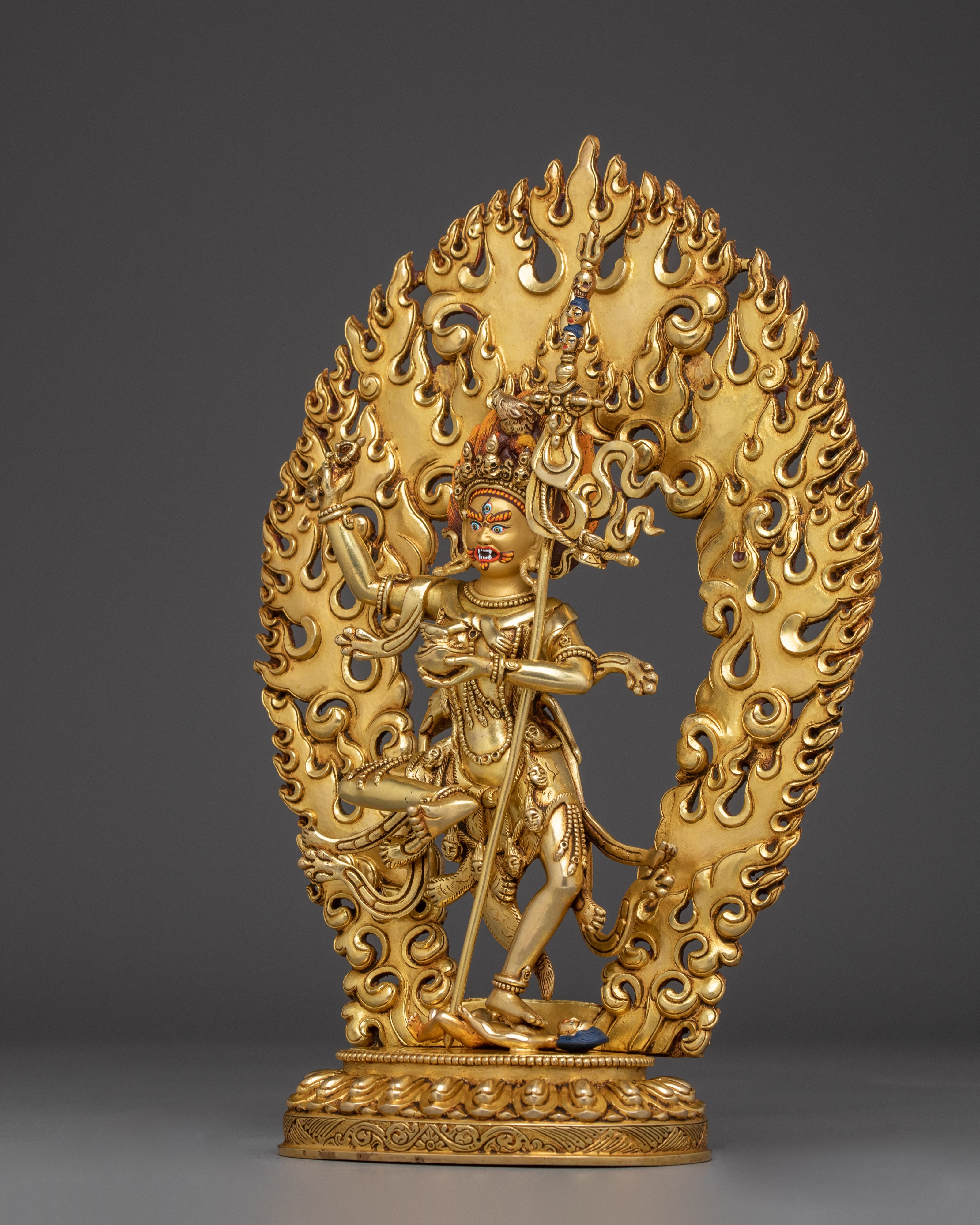 Troma Nagmo Statue: Tibetan Tantric Yogini