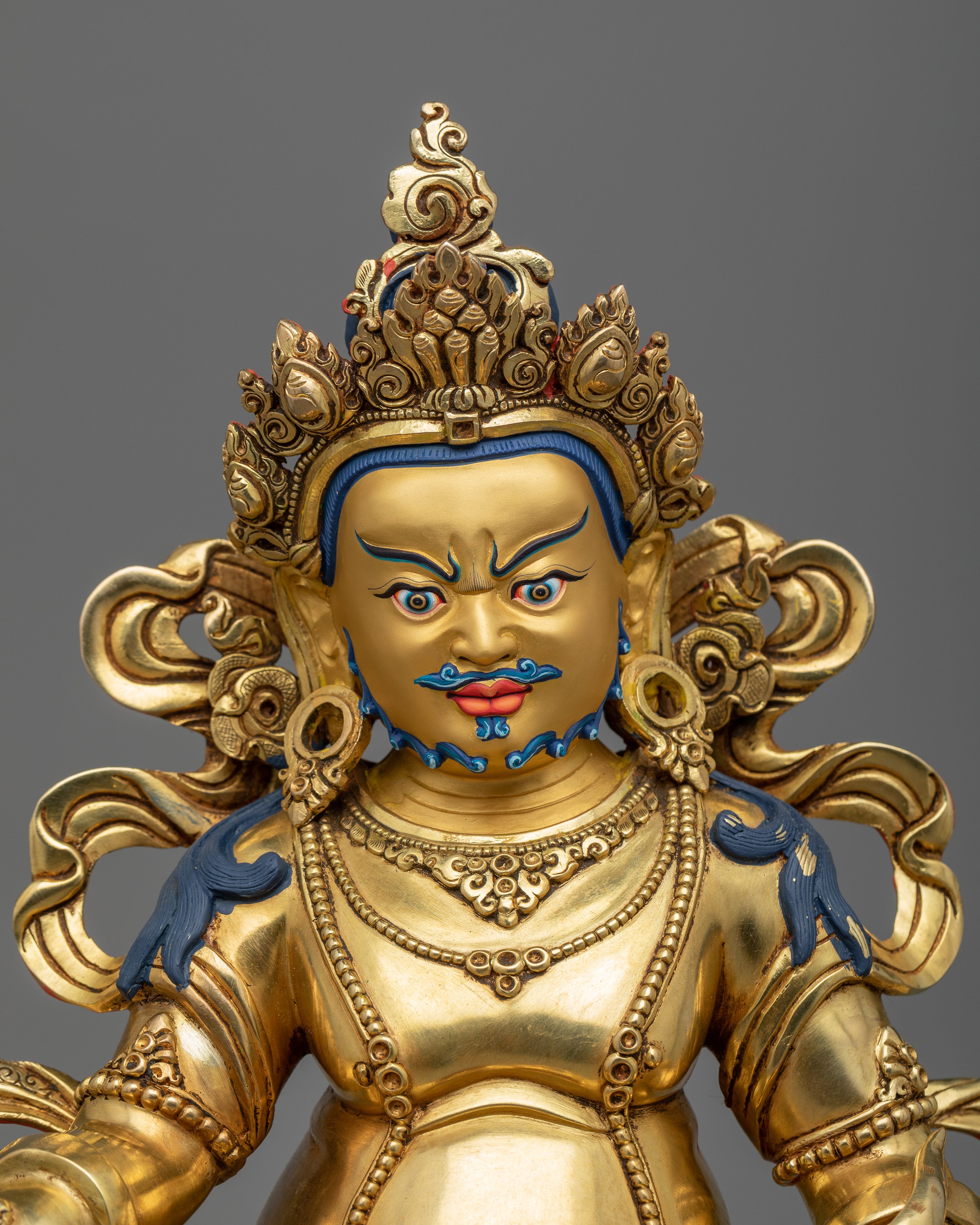 Dzambhala Buddhism God Statue | Welcome Prosperity with Our Sculpture