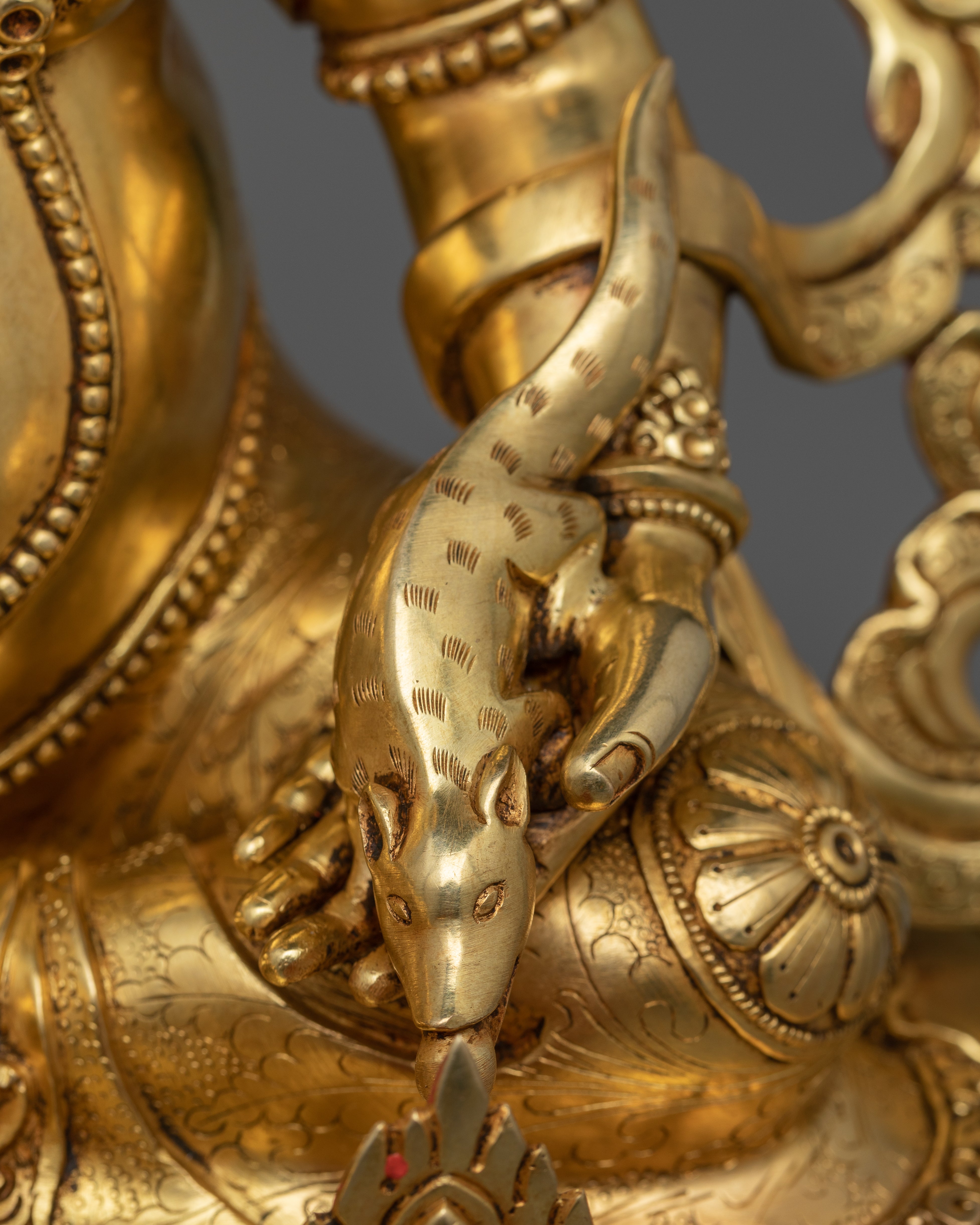 Dzambhala Buddhism God Statue | Welcome Prosperity with Our Sculpture