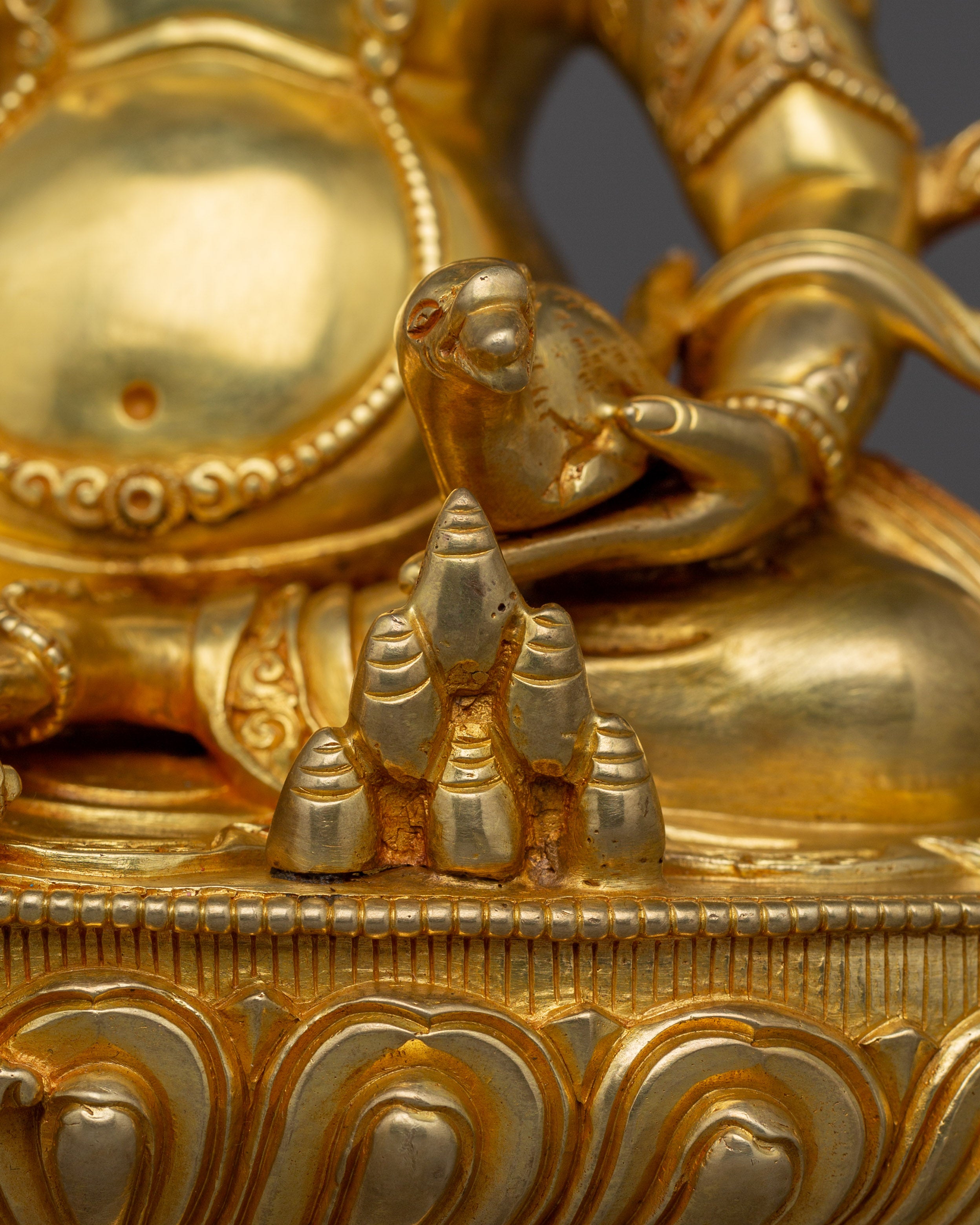 Tibetan Wealth Deity Dzambhala Sculpture | Protector of Dharma