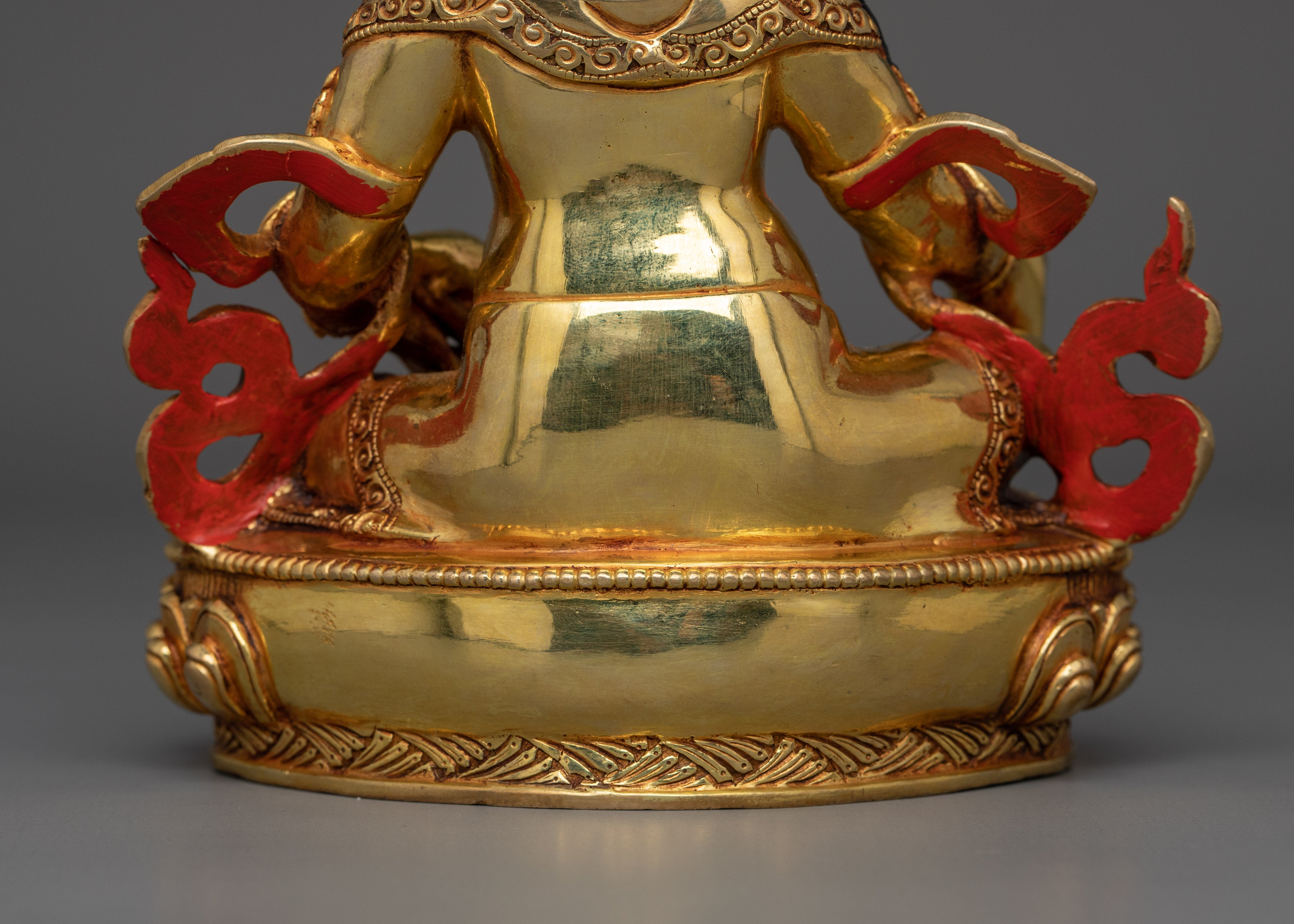 Dzambhala Buddhist Wealth Deity Statue | Guardian of Prosperity