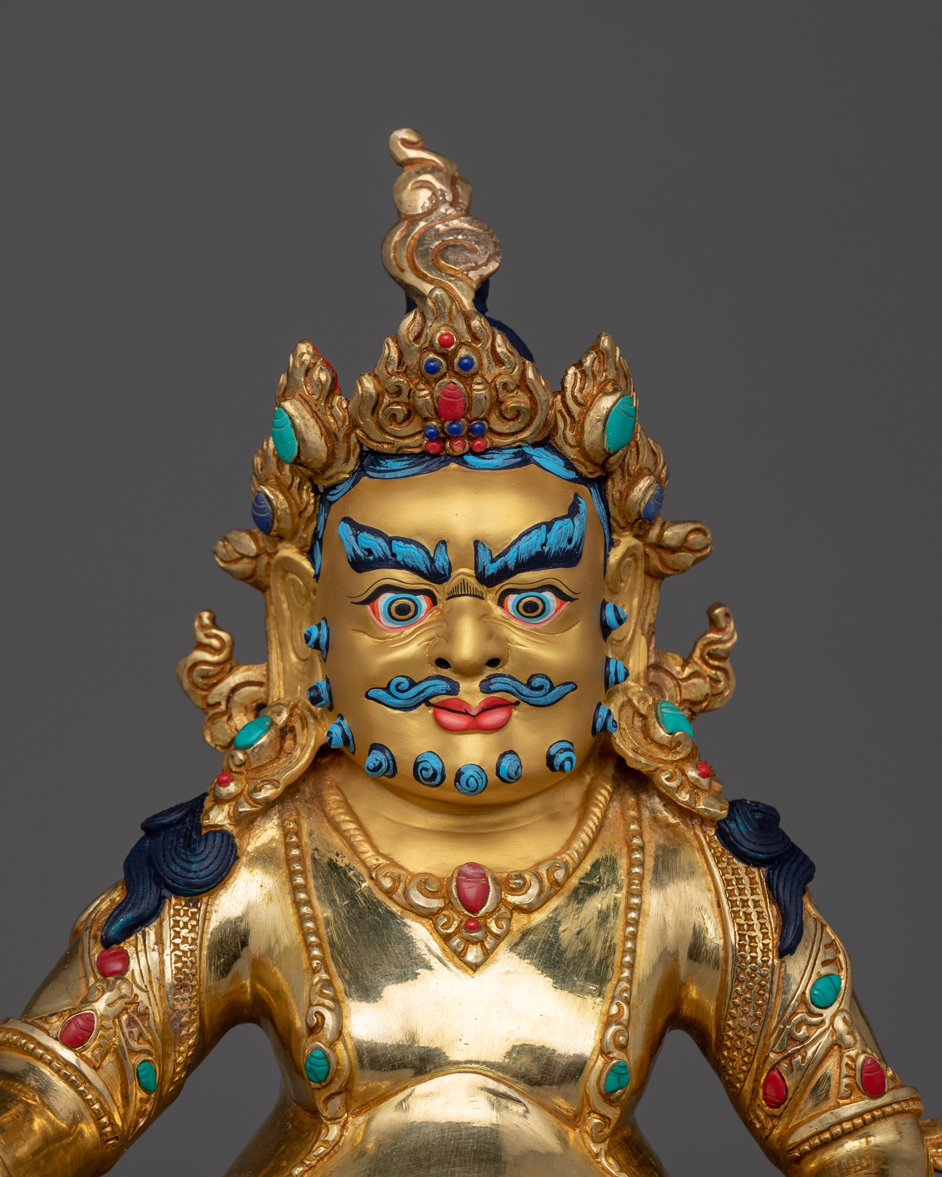 Dzambhala Deity of Wealth Statue | Lord of Treasure
