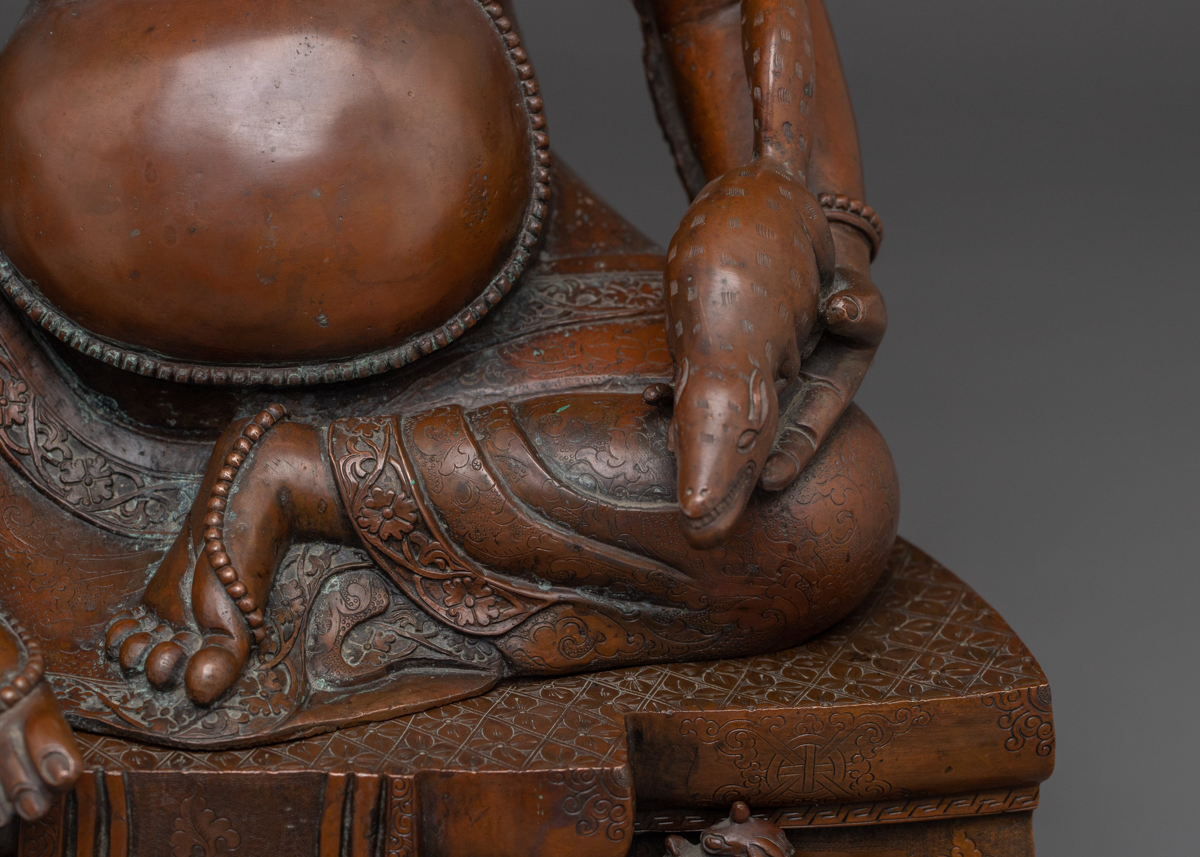 Vajrayana Wealth Deity Dzambhala | Buddhist Protector of Wealth