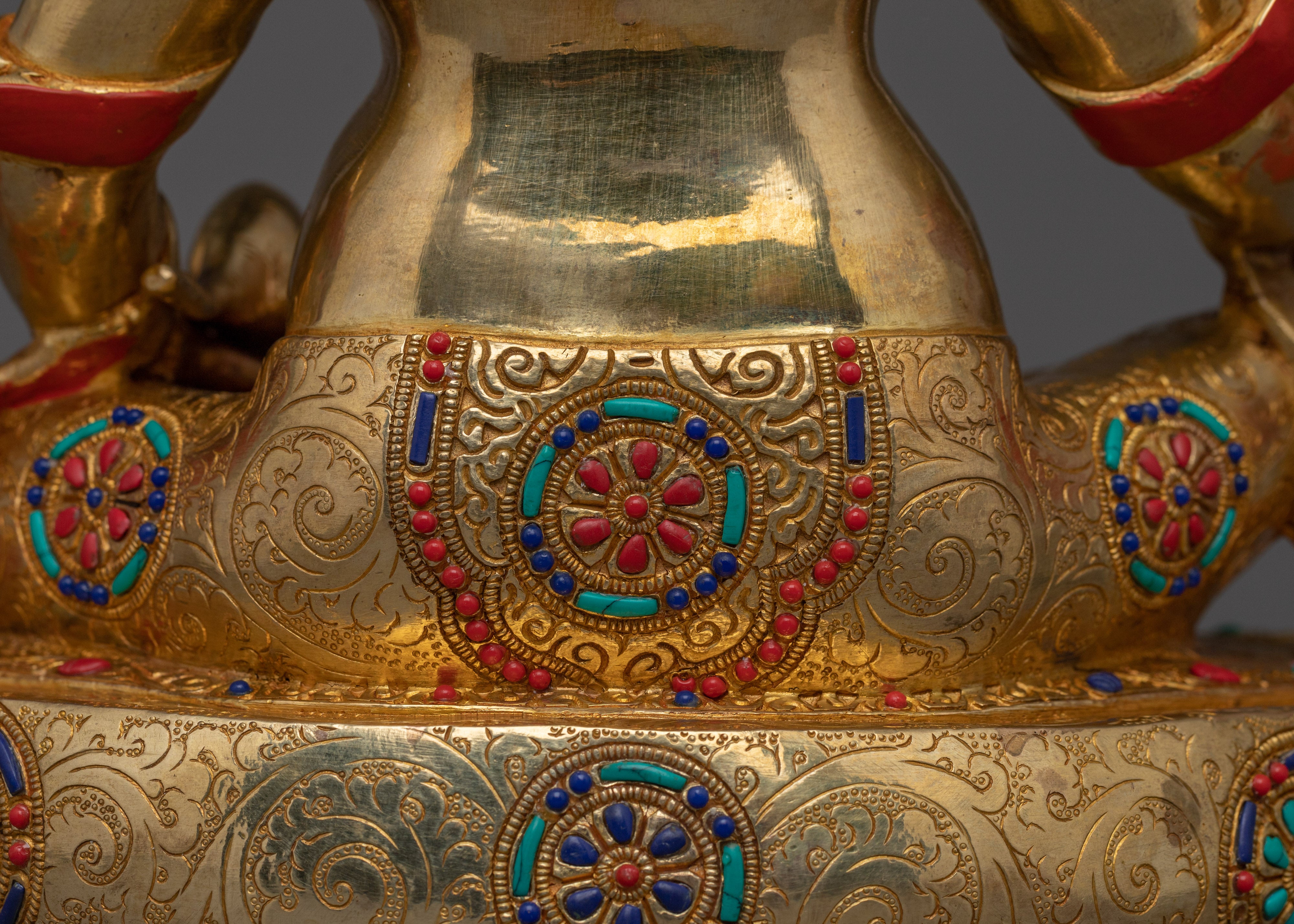 Dzambhala Deity of Wealth Statue | Lord of Treasure