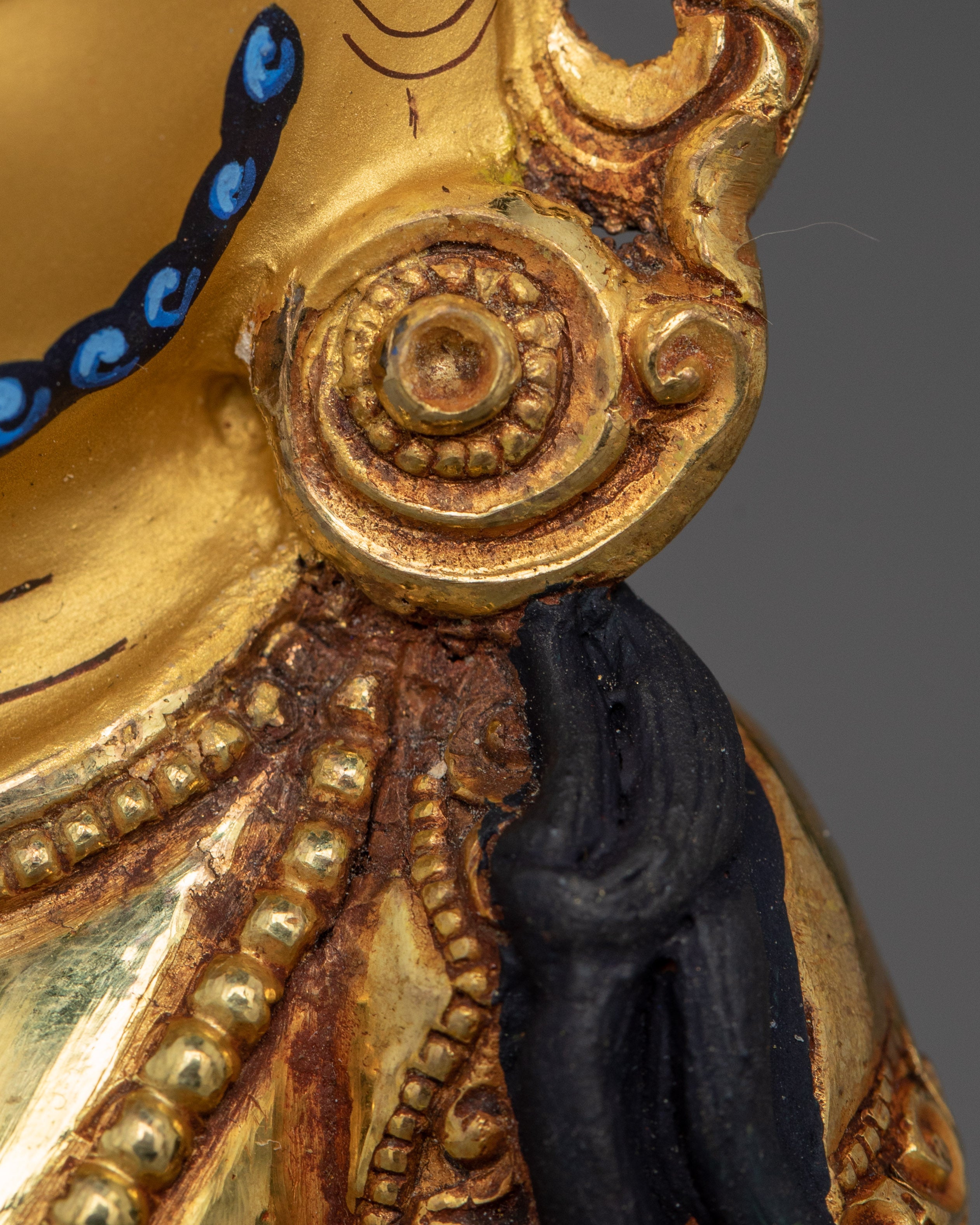 Dzambhala Buddhist Wealth Deity Statue | Guardian of Prosperity