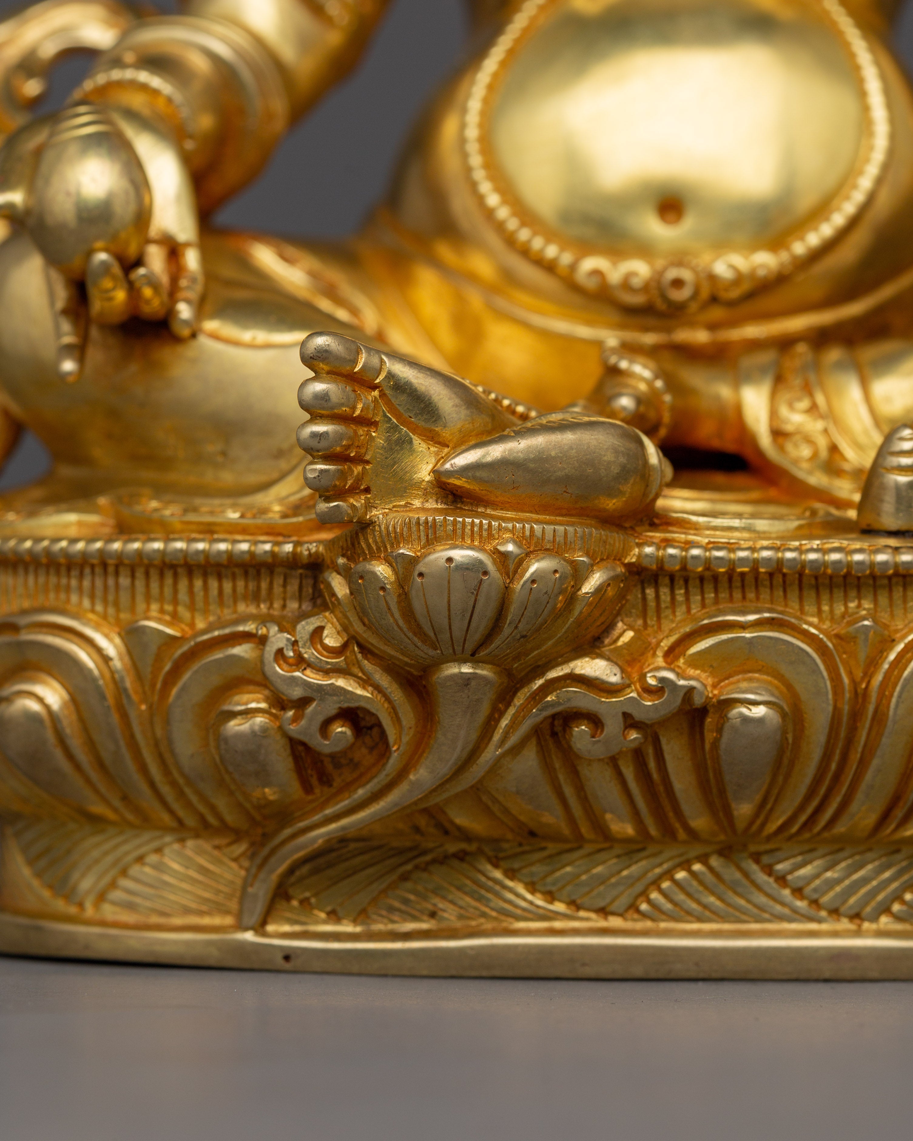 Tibetan Wealth Deity Dzambhala Sculpture | Protector of Dharma