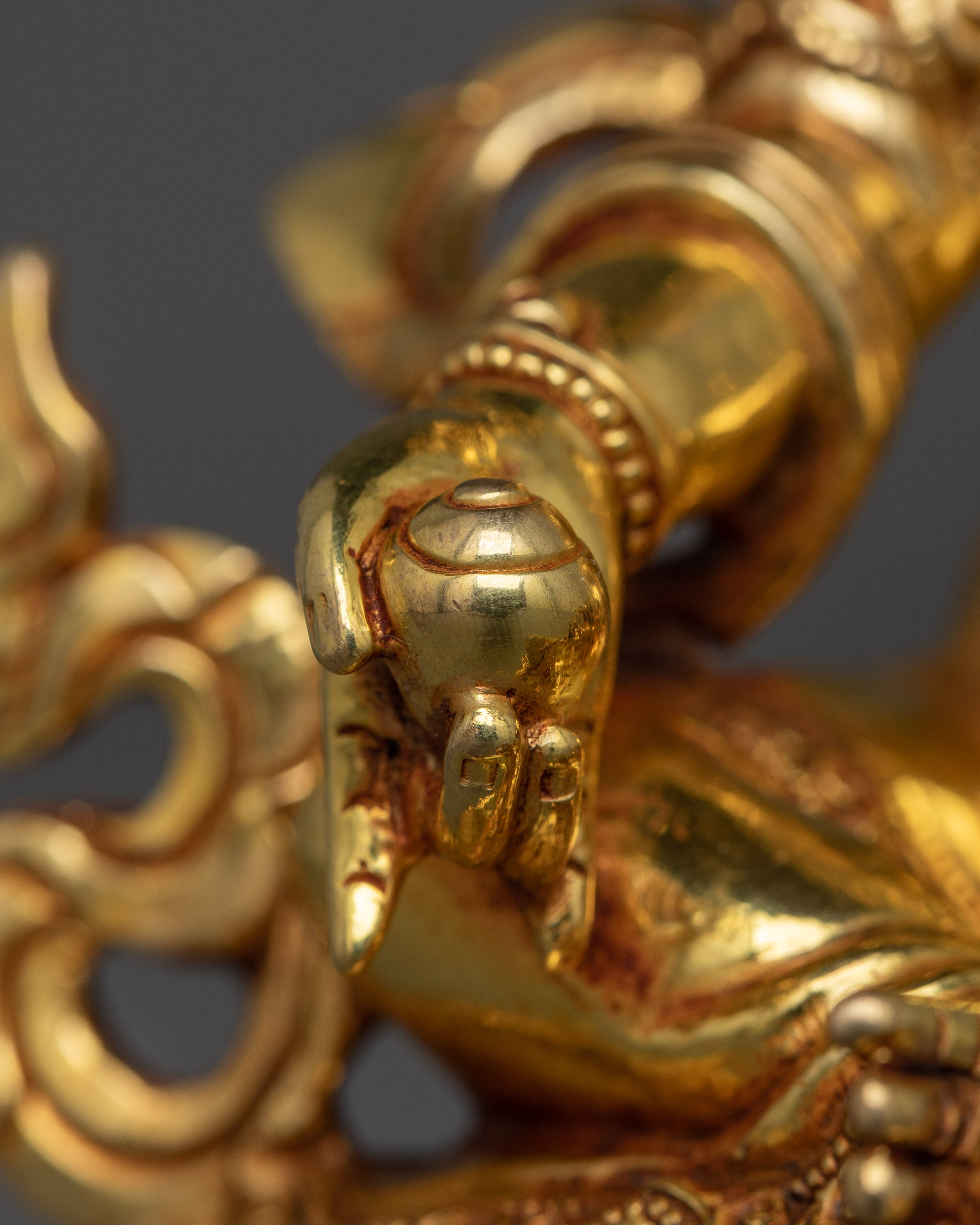 Dzambhala Buddhist Wealth Deity Statue | Guardian of Prosperity