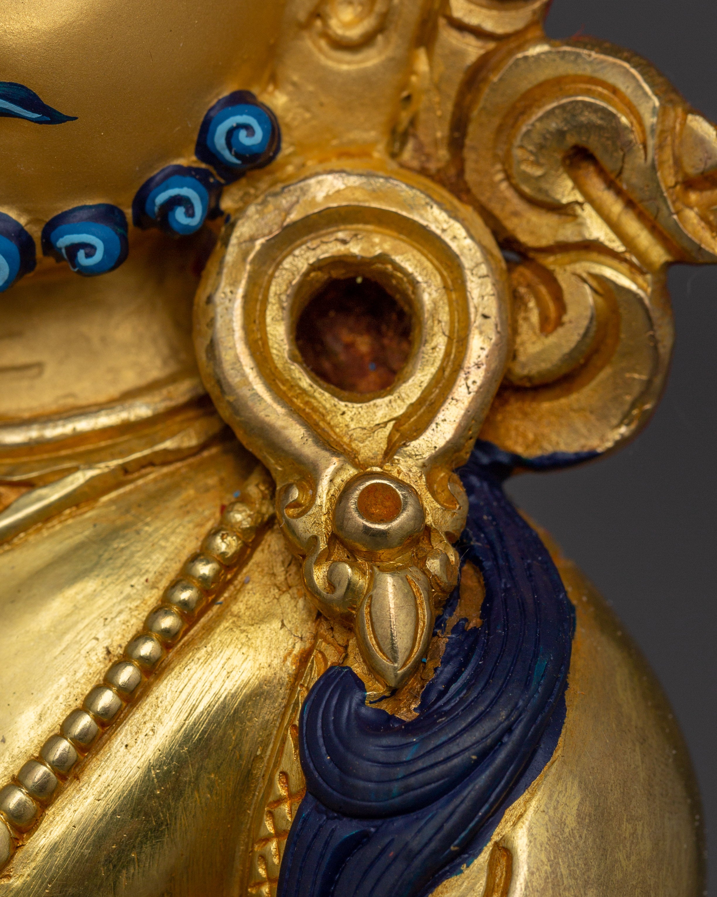 Tibetan Wealth Deity Dzambhala Sculpture | Protector of Dharma