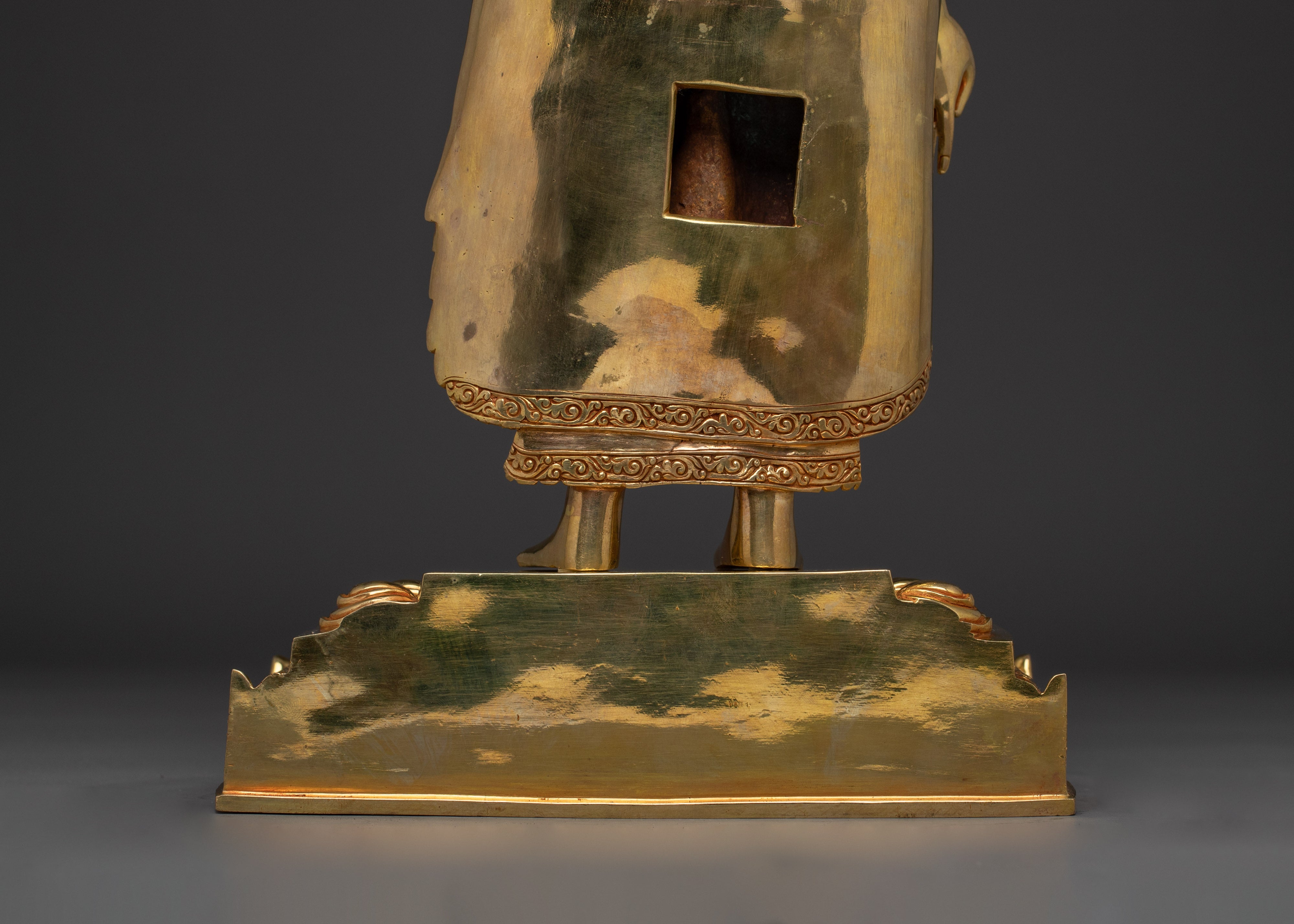 Standing Shakyamuni Buddha Golden Statue | Gautama Buddha - Founder of the Buddhism
