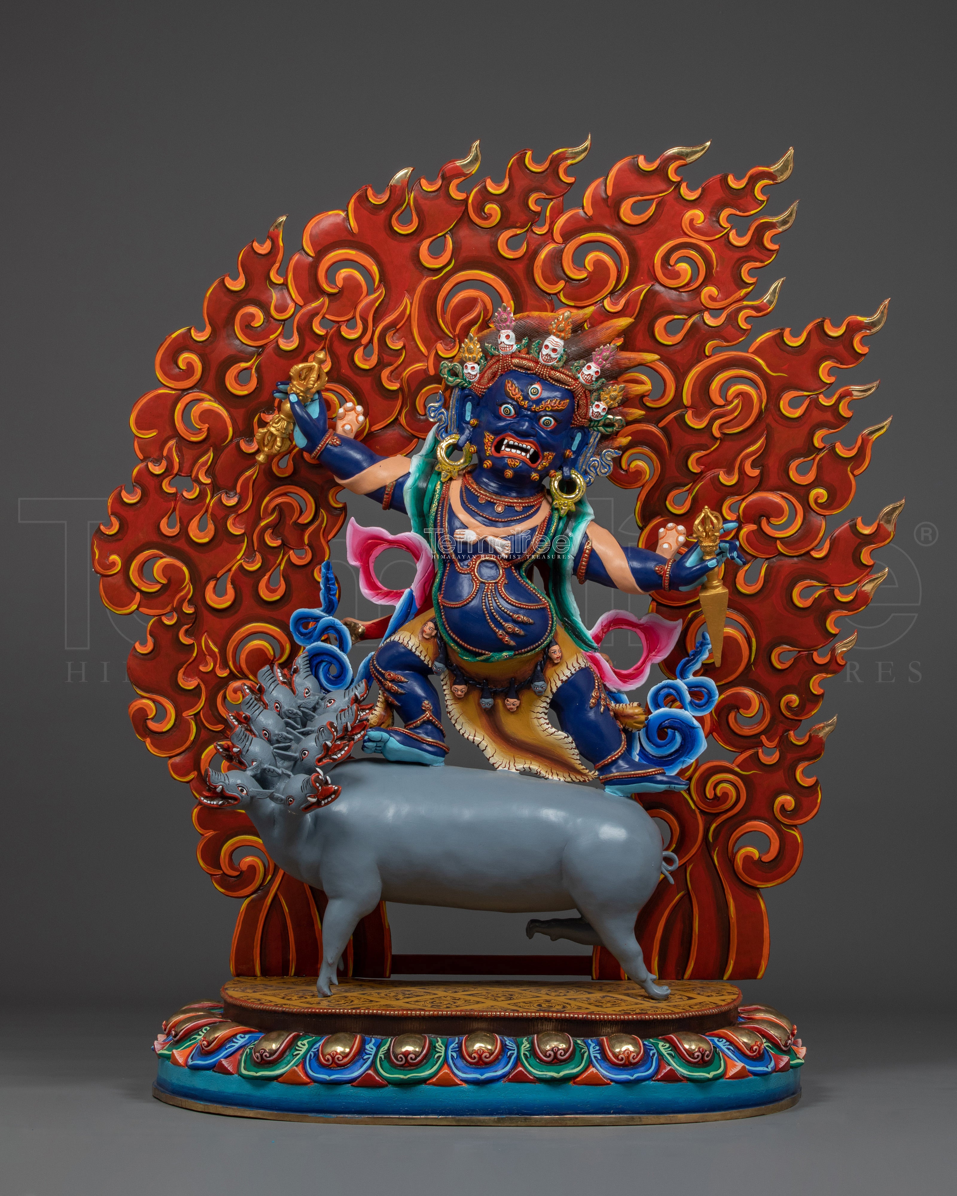Figurine of Dorje Gotrab | Protector Against Negative Energies