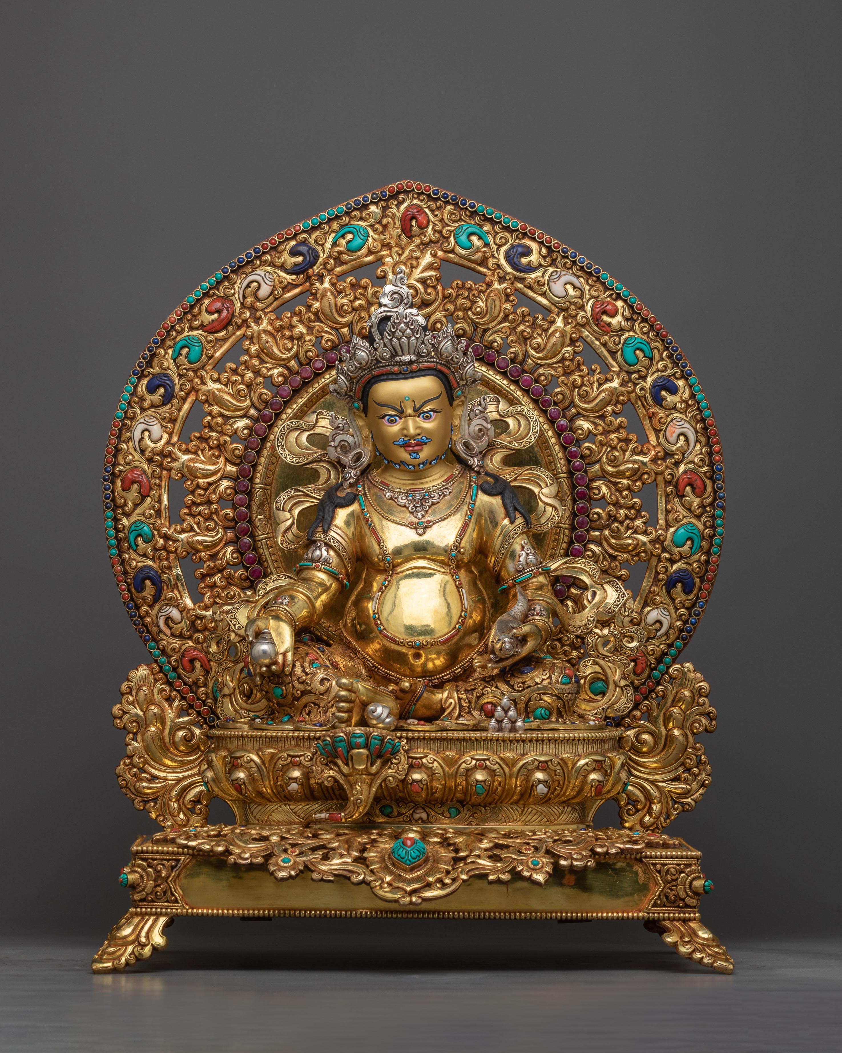 Unveil the Essence of Wealth and Abundance with this Majestic Work of Art