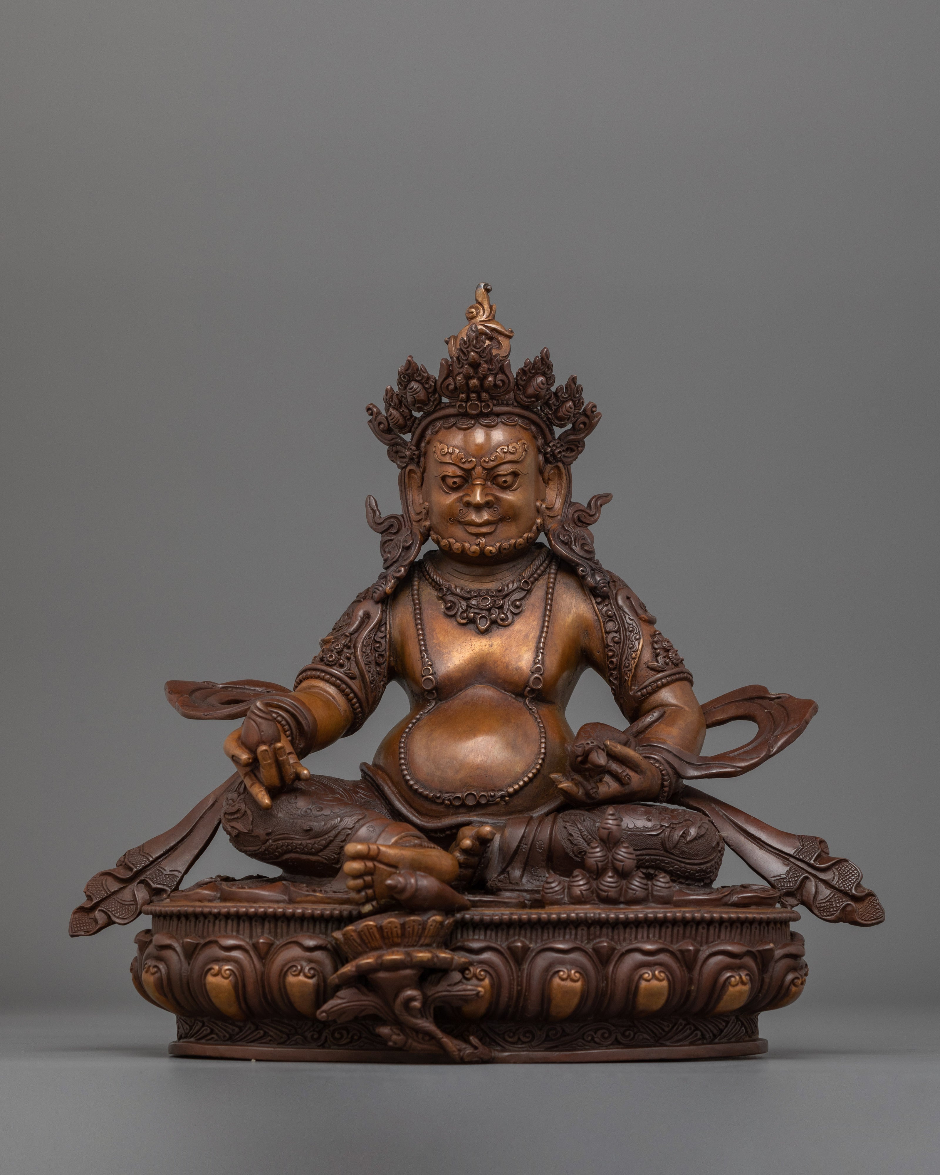 dzambhala-with-mangoose