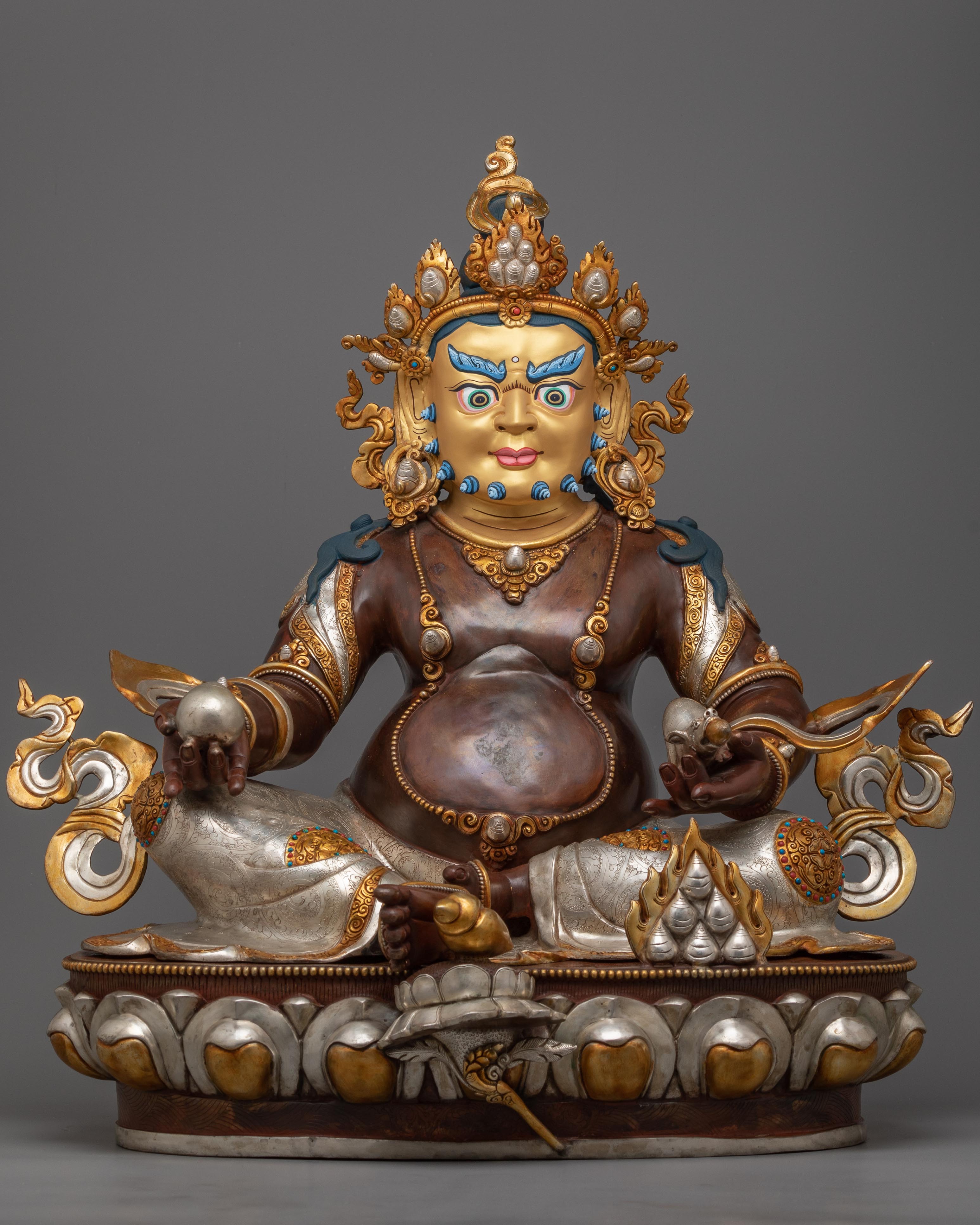 dzambhala statue consecrated