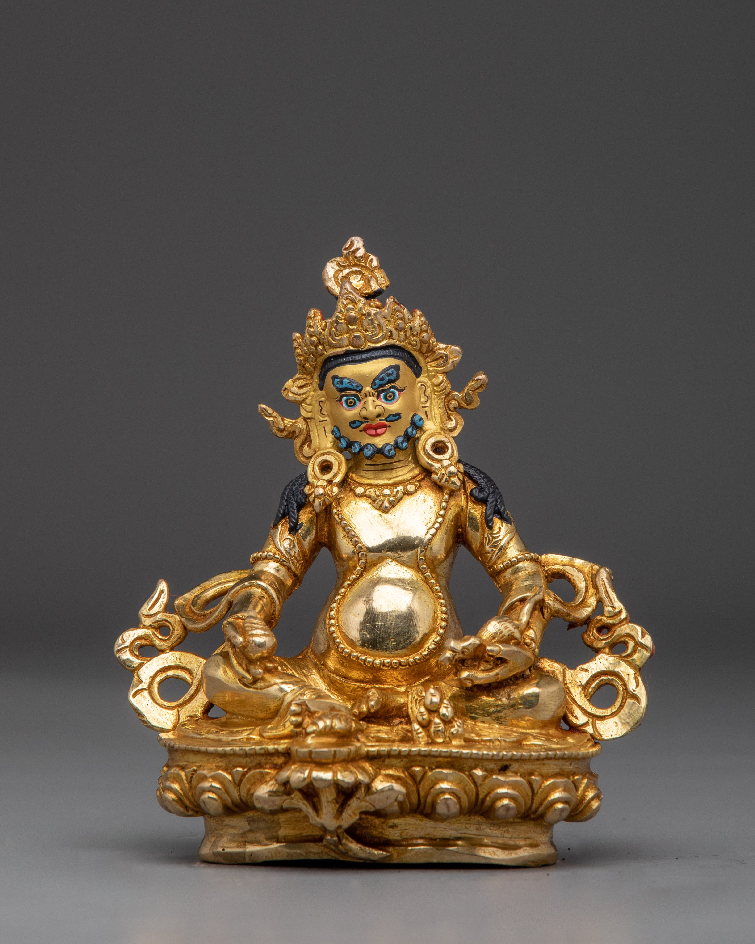 Golden Wealth Symbol Dzambhala Art