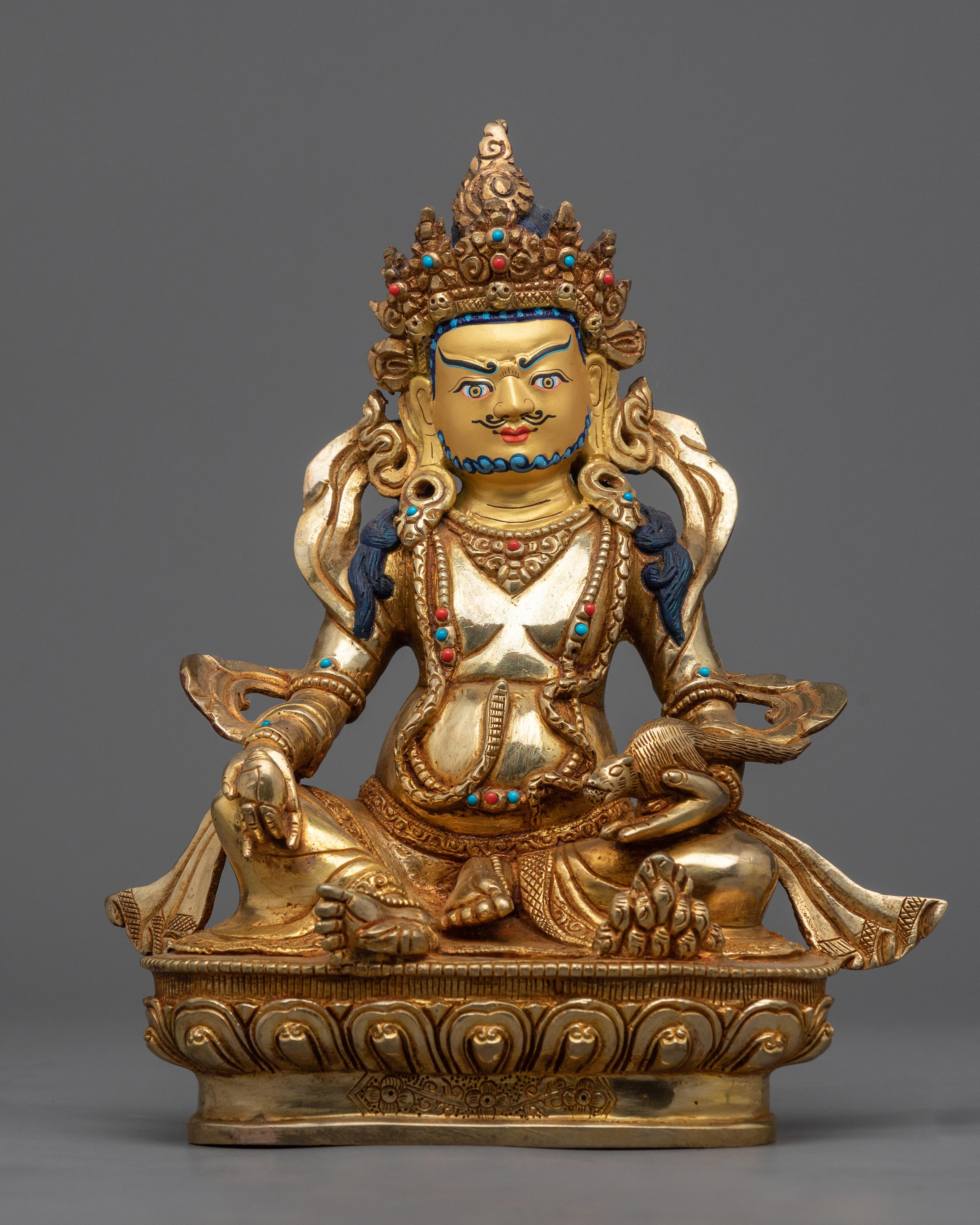 dzambhala-kubera sculpture