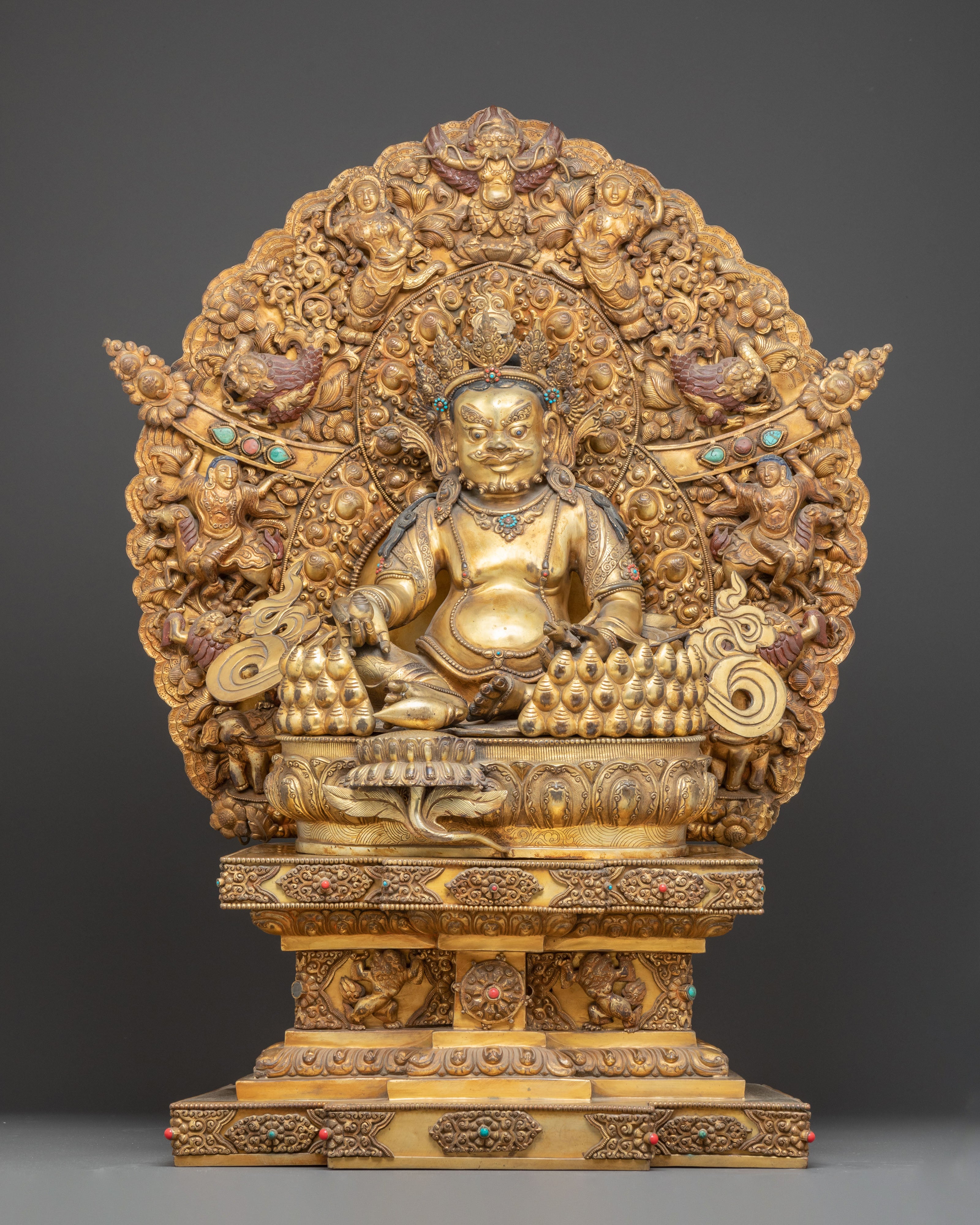 Large Statue of Dzambhala  | Symbol of Prosperity and Abundance